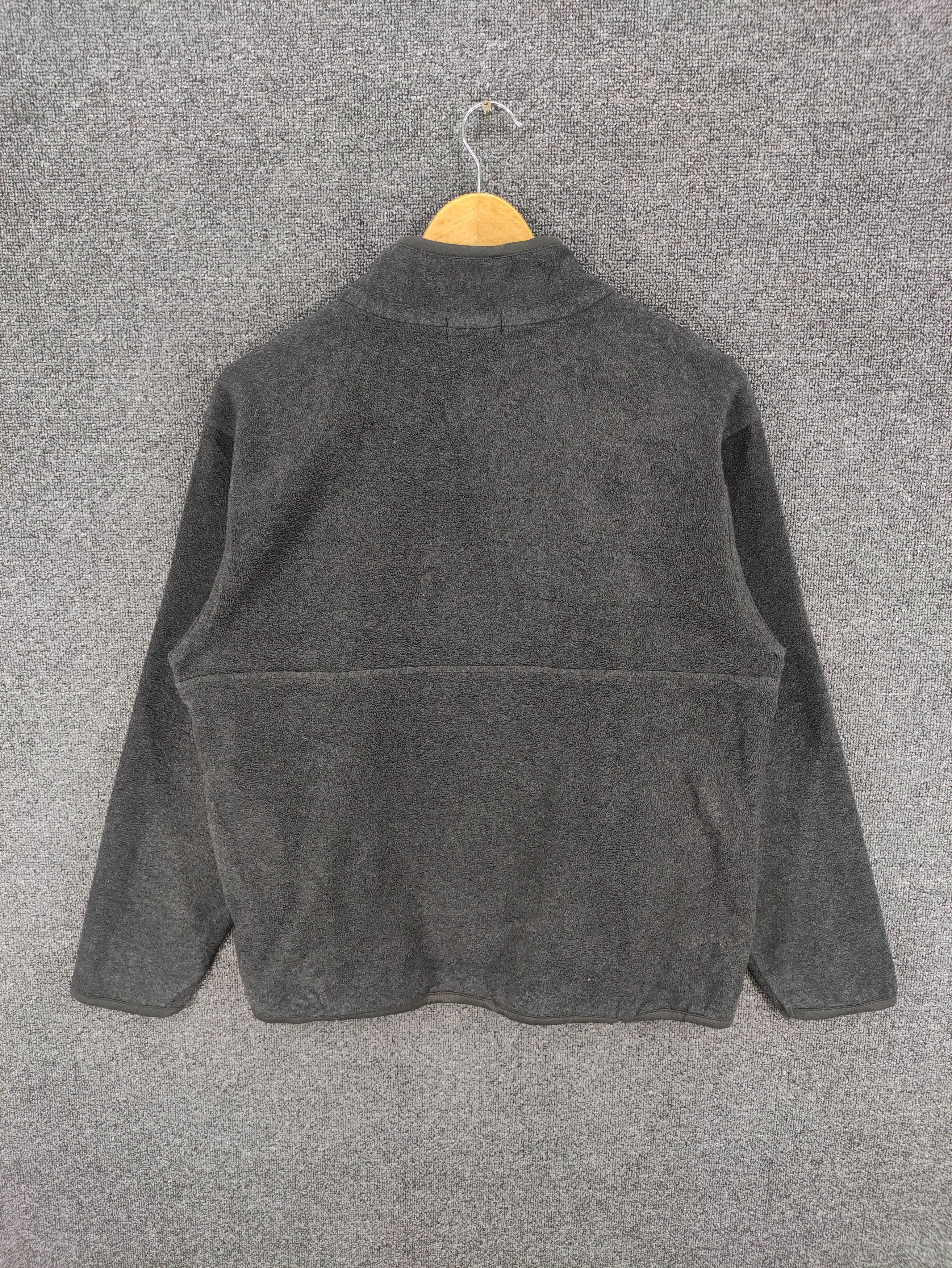 Vintage 90s Uniqlo Fleece Sweater Half Zipper