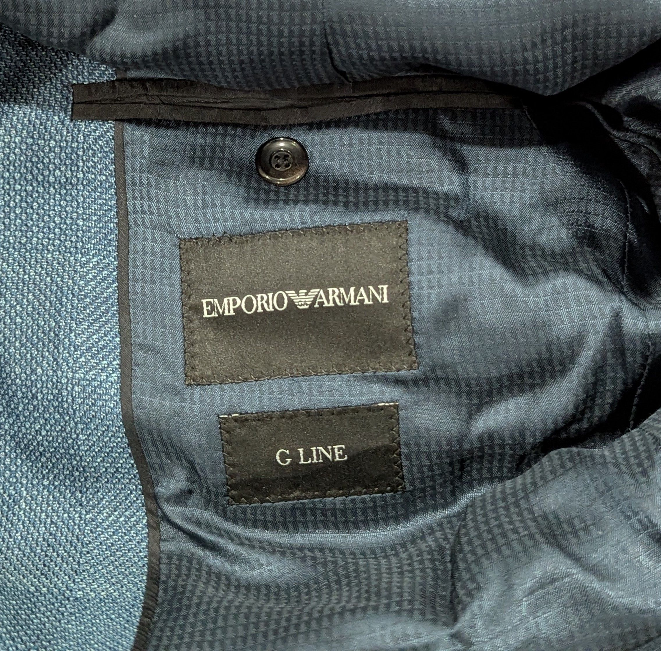 Emporio Armani EMPORIO ARMANI G-Line Sport Coat Teal 48 US 38R Size 38R - 6 Thumbnail