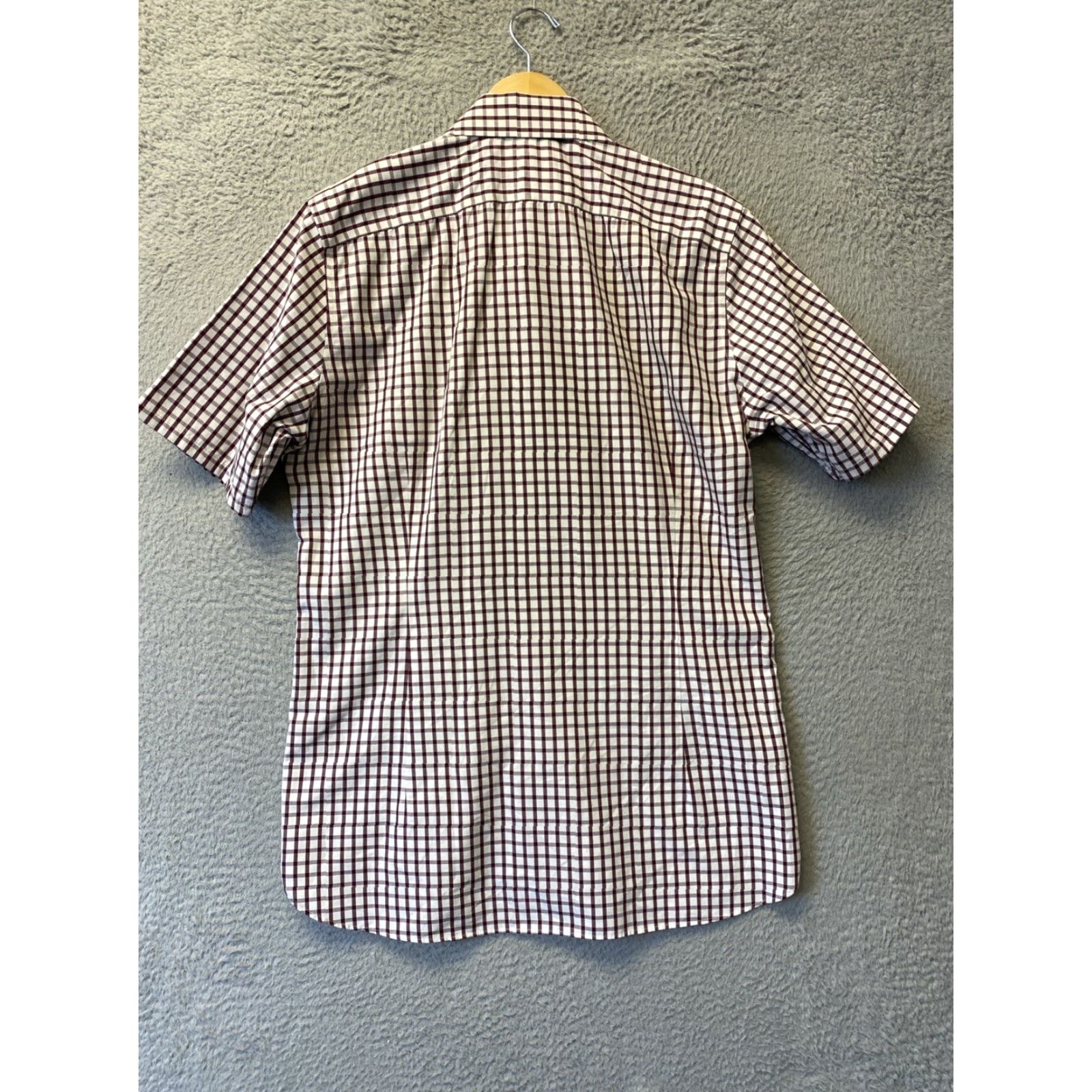 Bonobos Bonobos Slim Fit Button Down Shirt Mens Large Red Check Short Sleeve Casual Size US L / EU 52-54 / 3 - 5 Thumbnail