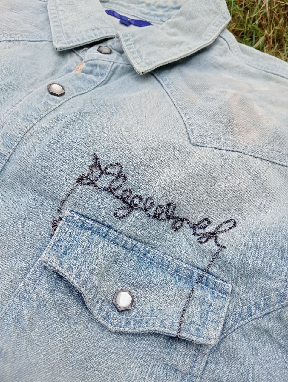 semanticdesign Japanese Semantic Design Denim Shirt - Size L Size US L / EU 52-54 / 3 - 4 Thumbnail