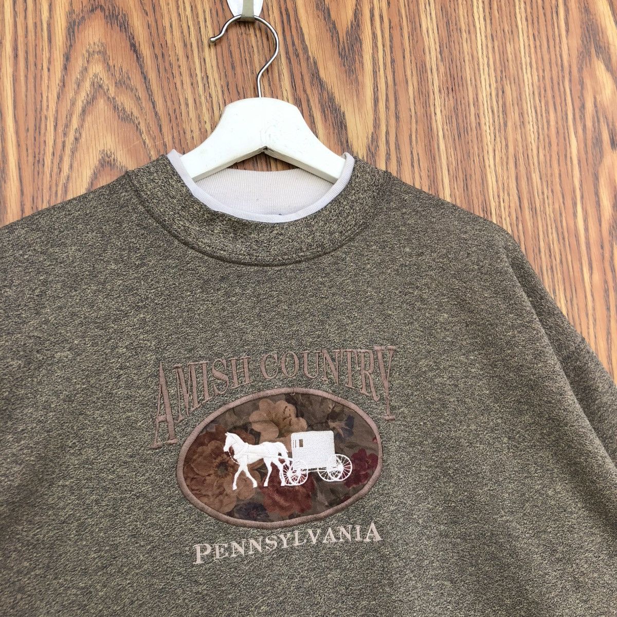 Vintage Vintage Amish Country Pennsylvania Sweatshirt Size US L / EU 52-54 / 3 - 5 Thumbnail