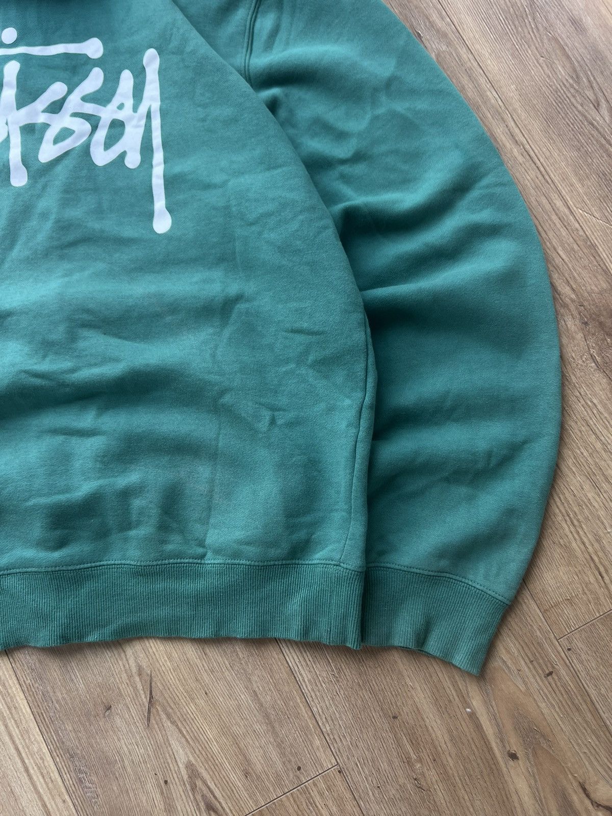 Stussy 00’s STUSSY ZIP HOODIE Y2K RARE BIG LOGO VINTAGE Size US M / EU 48-50 / 2 - 5 Thumbnail