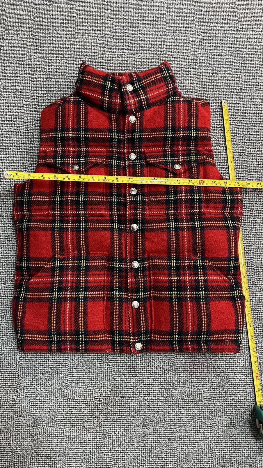 The North Face Purple Label The North Face Purple Label x Harris Tweed Tartan Wool Vest Size US XS / EU 42 / 0 - 13 Thumbnail