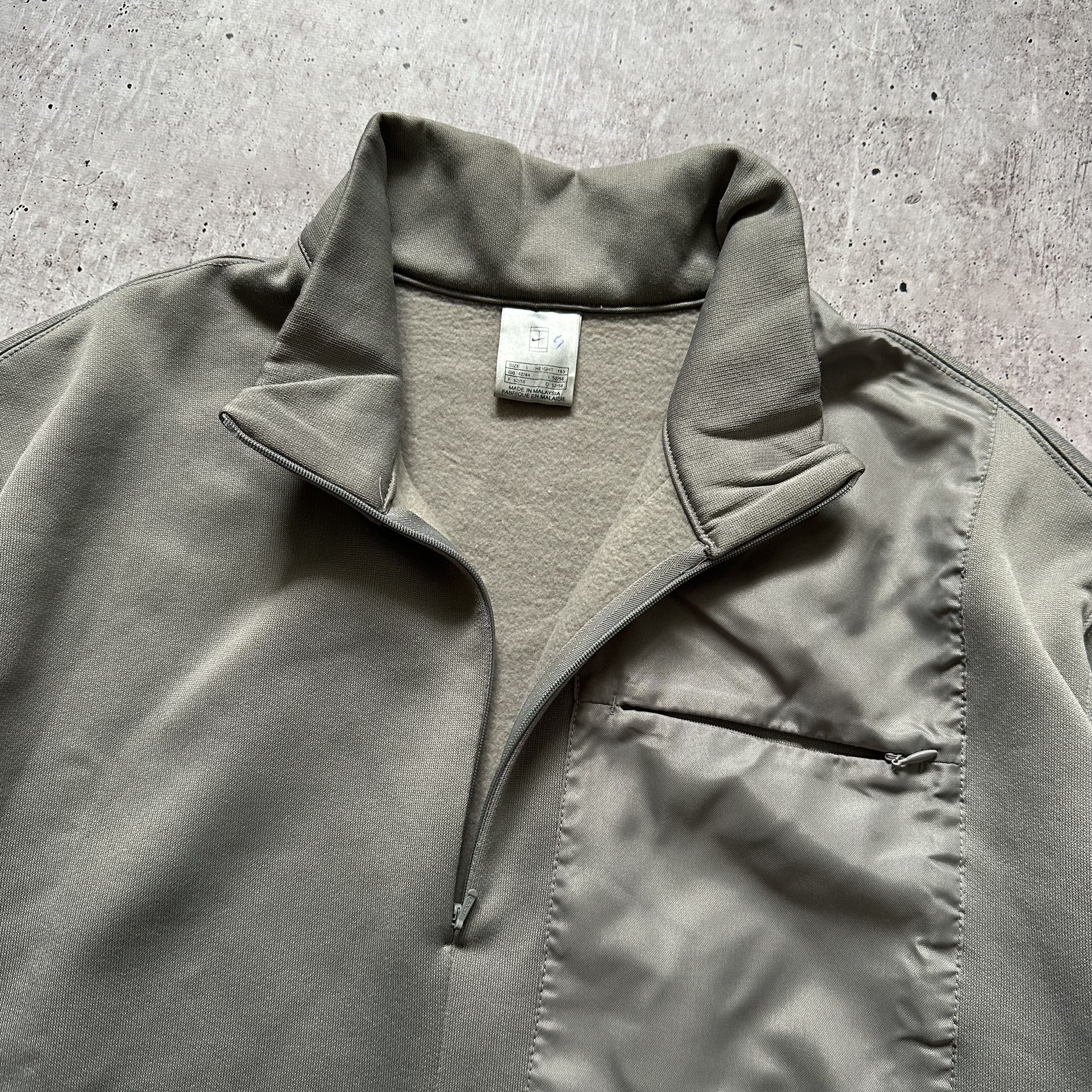 Nike Nike 1/3 Vintage Baggy Boxy Zip Sweatshirt Size US L / EU 52-54 / 3 - 4 Thumbnail