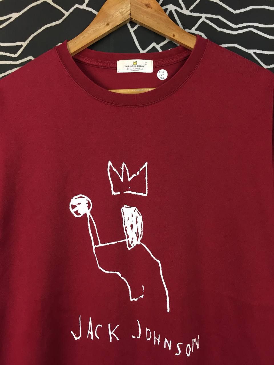 Jean-Michel Basquiat Uniqlo x Jean-Michel Basquiat Jack Johnson Pop Art Tee Size US L / EU 52-54 / 3 - 3 Thumbnail