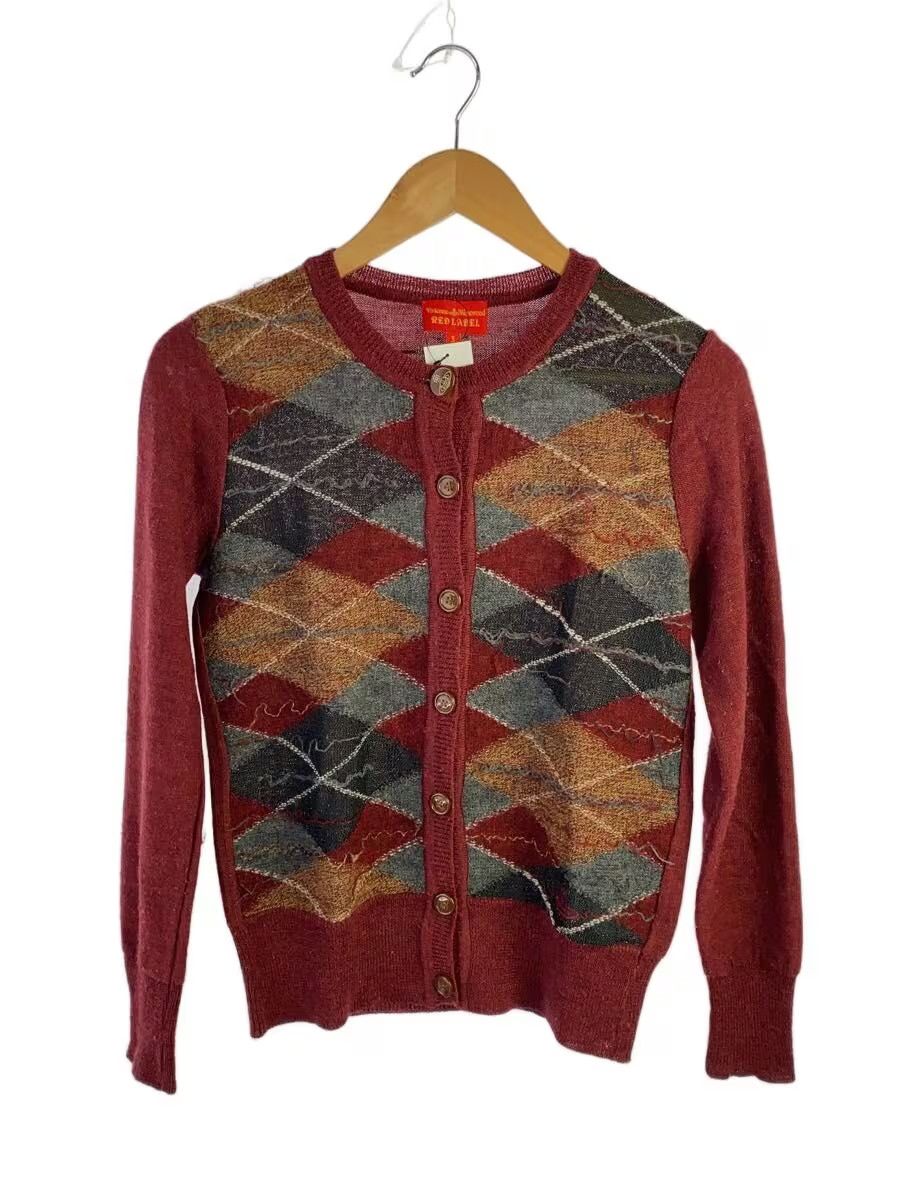 Vivienne Westwood Argyle Wool Knit Cardigan Size M / US 6-8 / IT 42-44 - 1 Thumbnail