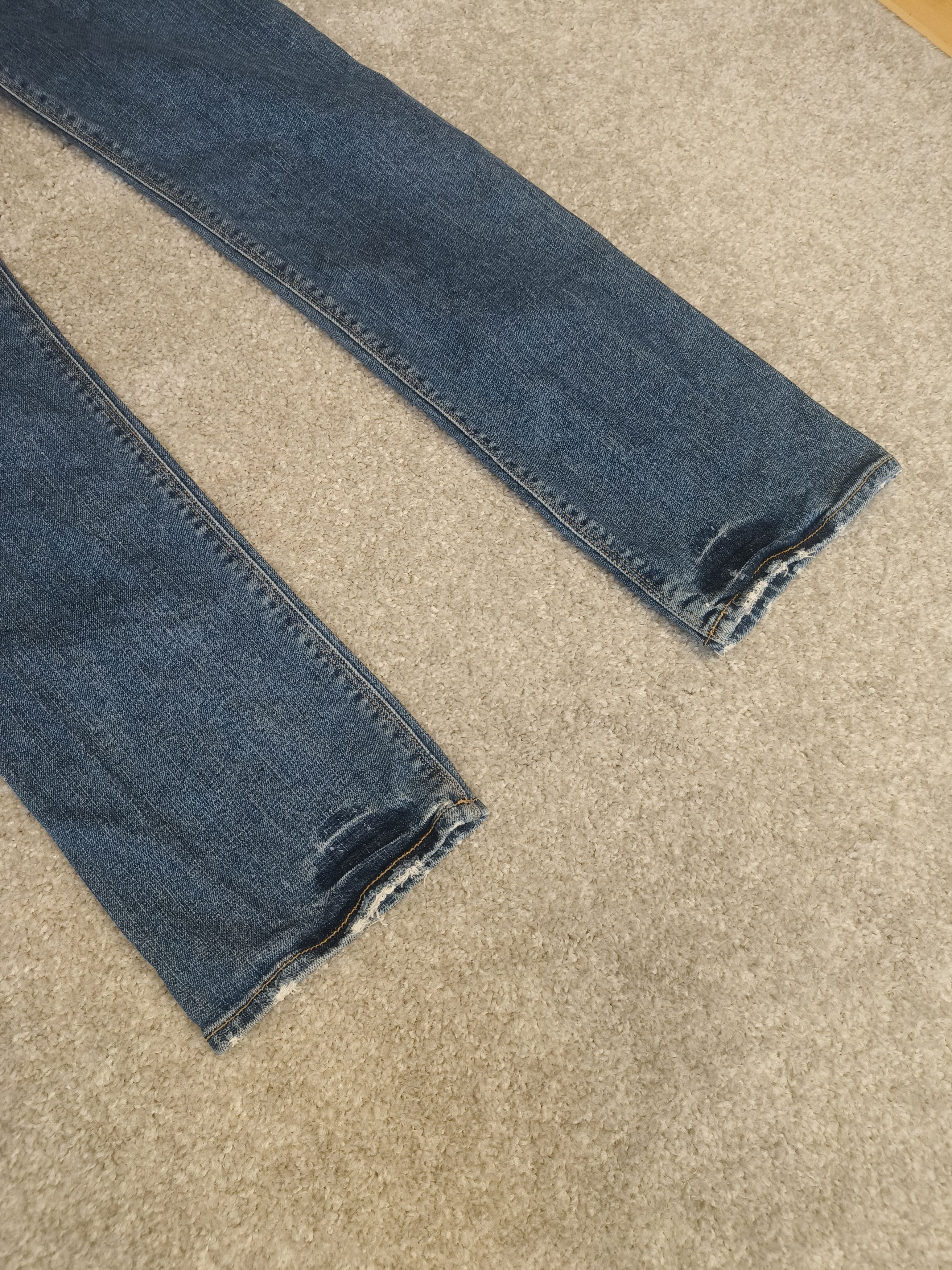 Other Flux Melbourne Selvedge Light Blue Wash Jeans Size US 32 / EU 48 - 10 Thumbnail