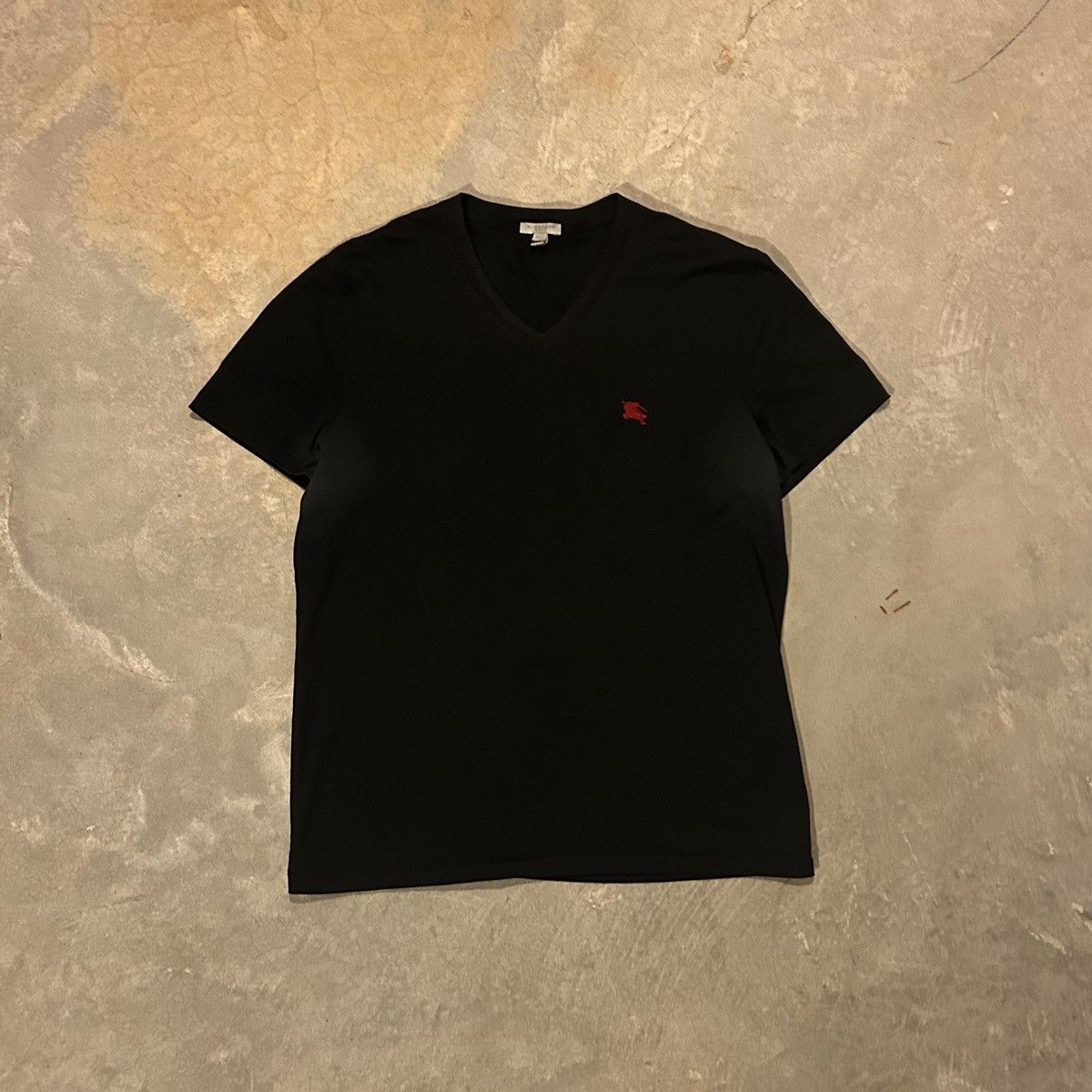 Burberry Brit Embroidered Horse Logo Tee Designer