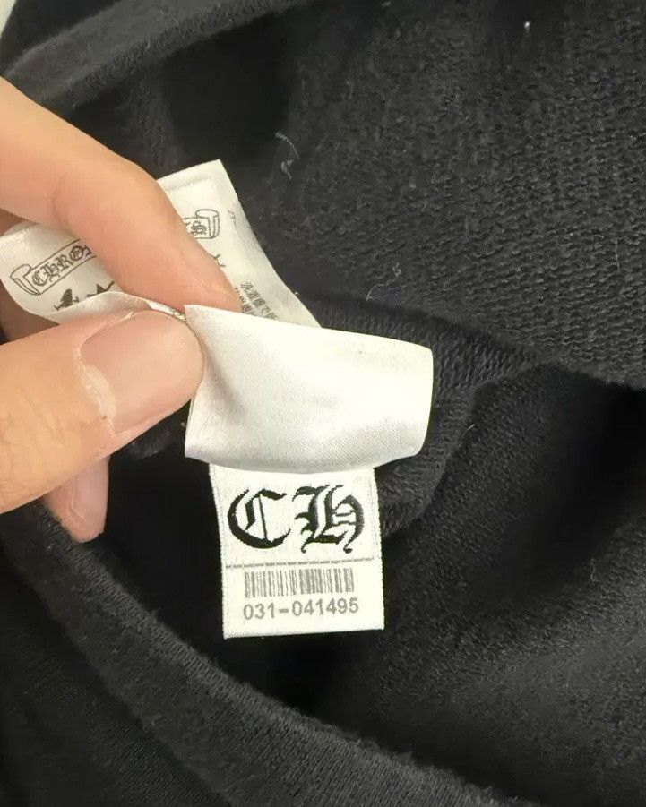 Chrome Hearts Monogram Horseshoe Vertical Logo Hoodie Size US M / EU 48-50 / 2 - 5 Thumbnail