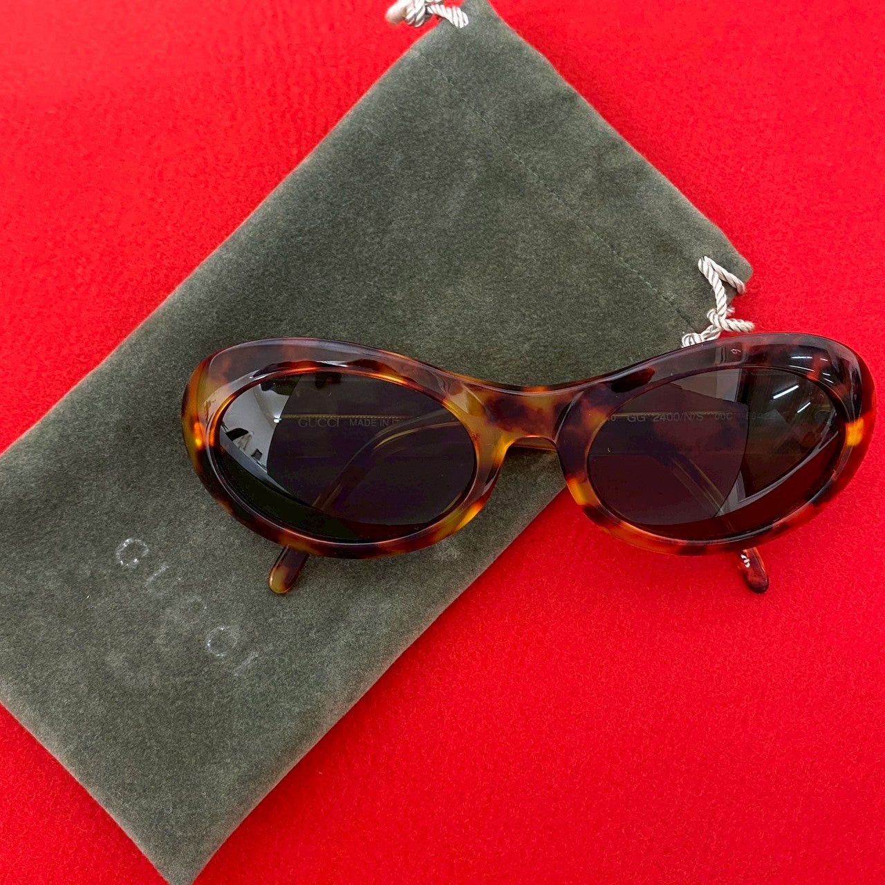 Gucci Gucci Sunglasses Brown Plastic Size ONE SIZE - 1 Thumbnail