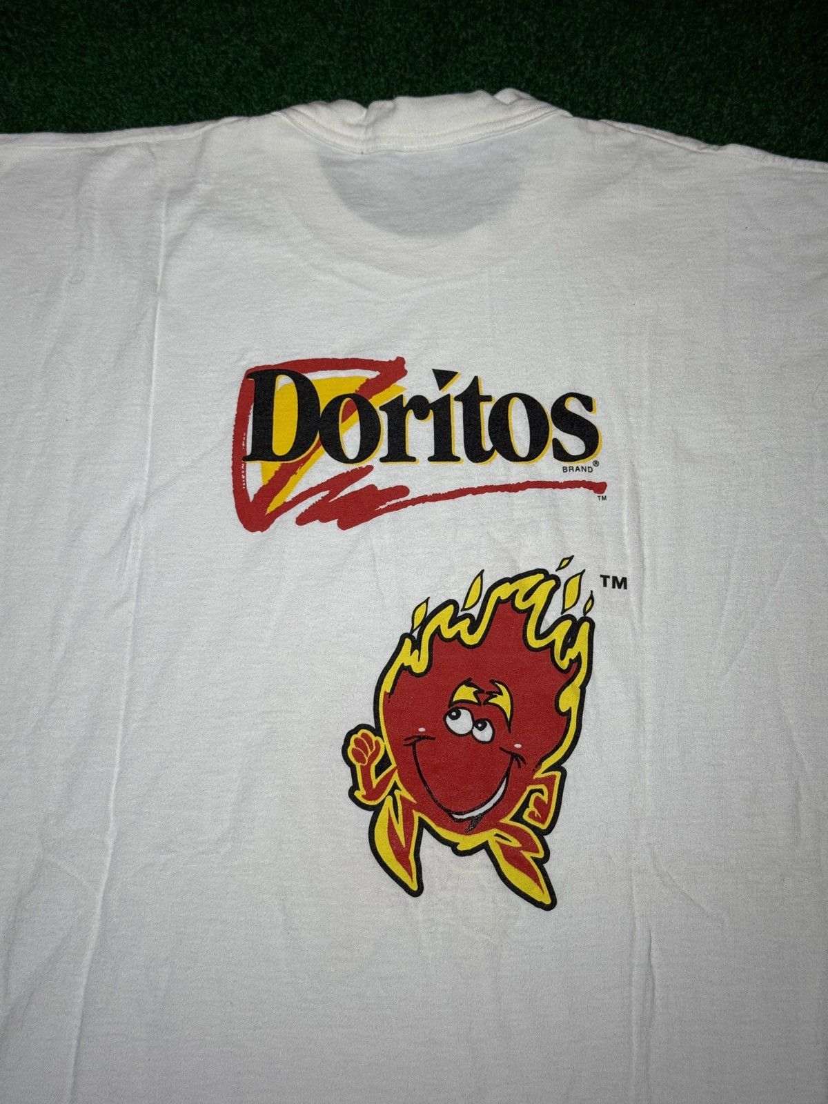 Vintage Doritos Vintage 90s Double Sided Chip Snack XL T Shirt Size US XL / EU 56 / 4 - 6 Thumbnail