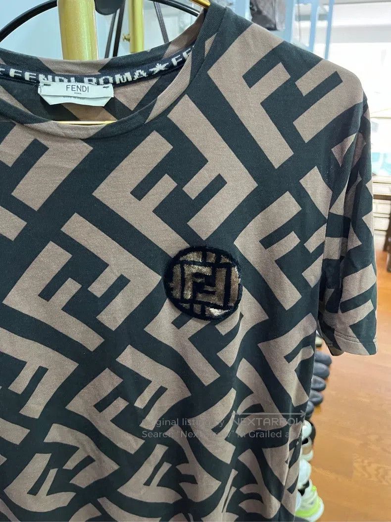 Fendi Fendi Lady Short Sleeve T-Shirt Size M / US 6-8 / IT 42-44 - 4 Thumbnail