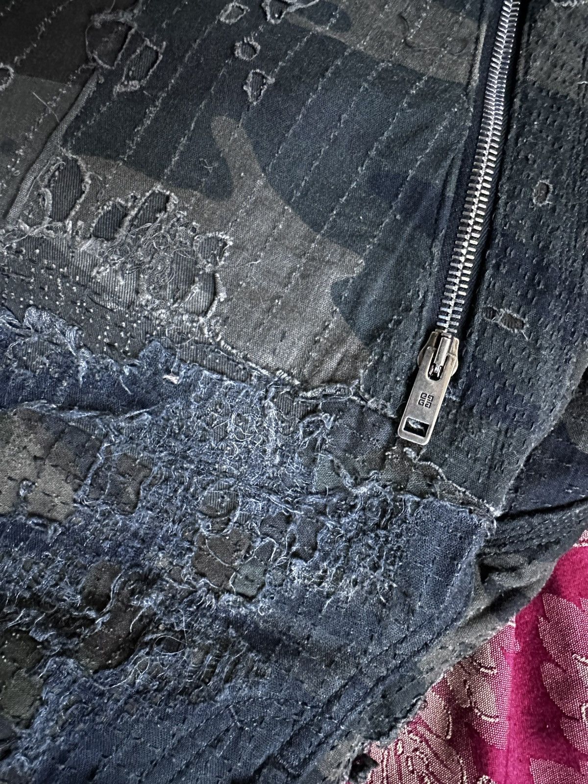 Givenchy Givenchy Boro Camo denim sz38 RARE Size US 38 / EU 54 - 4 Thumbnail