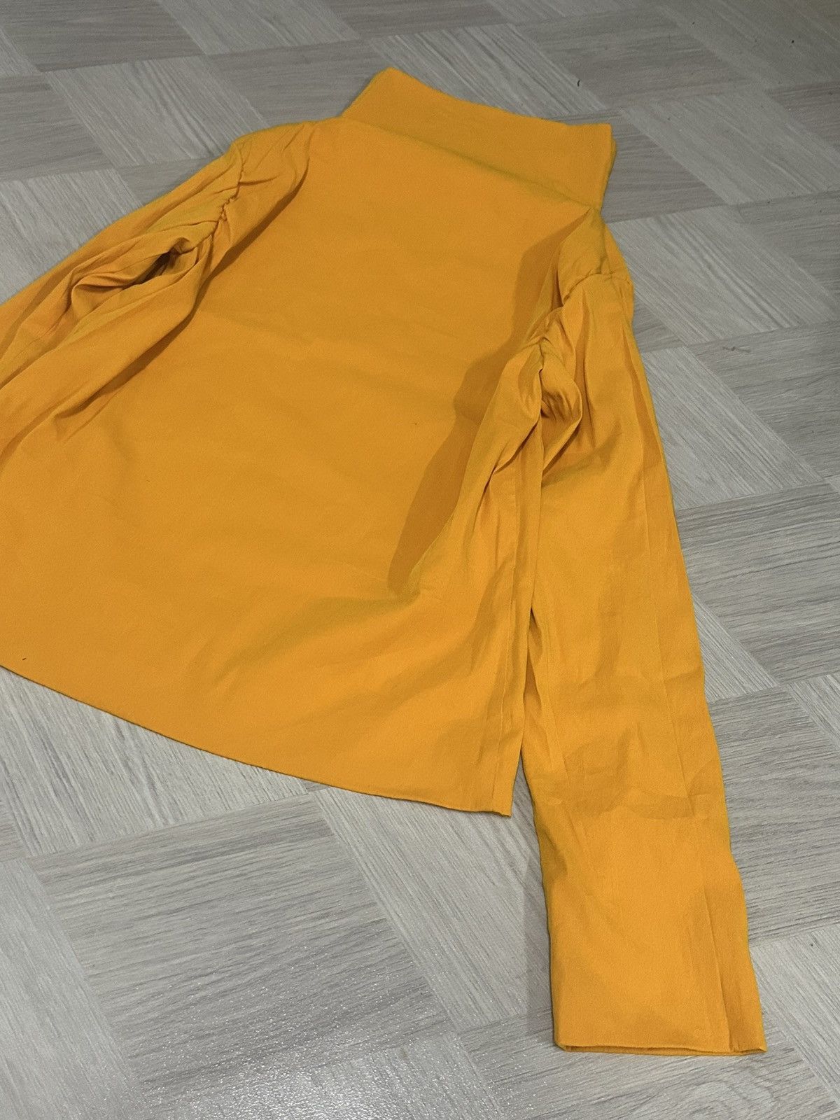 Issey Miyake Issey Miyake Turtleneck Ruffle L/S Shirt Size US M / EU 48-50 / 2 - 8 Thumbnail