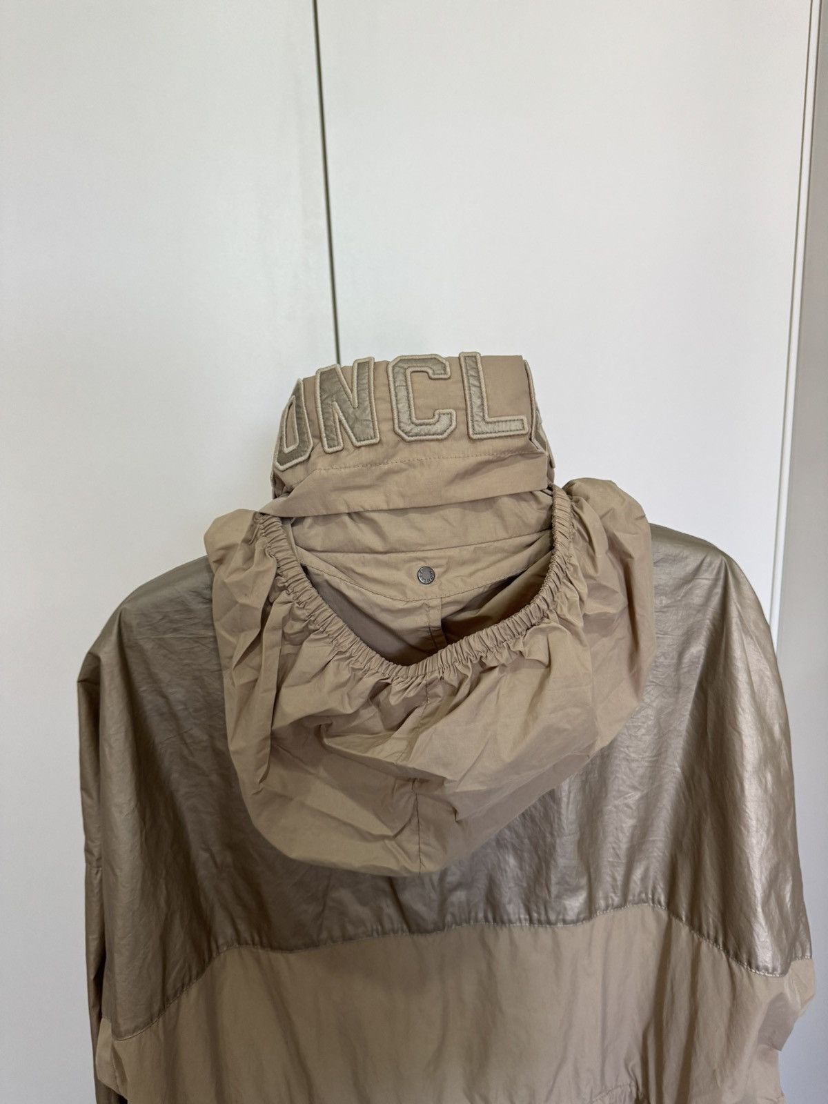 Moncler Moncler Bronze Giubbotto Brown Polyamide Long Coat Size L / US 10 / IT 46 - 9 Thumbnail