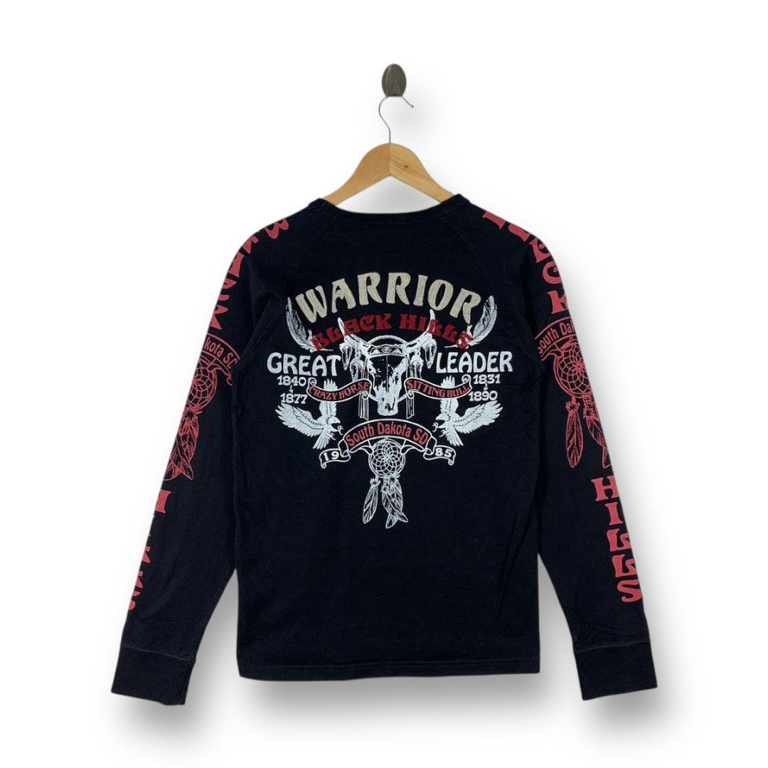 Other Vintage Infinity Co Warrior Embroidered Long Sleeve Shirt Size US M / EU 48-50 / 2 - 1 Thumbnail