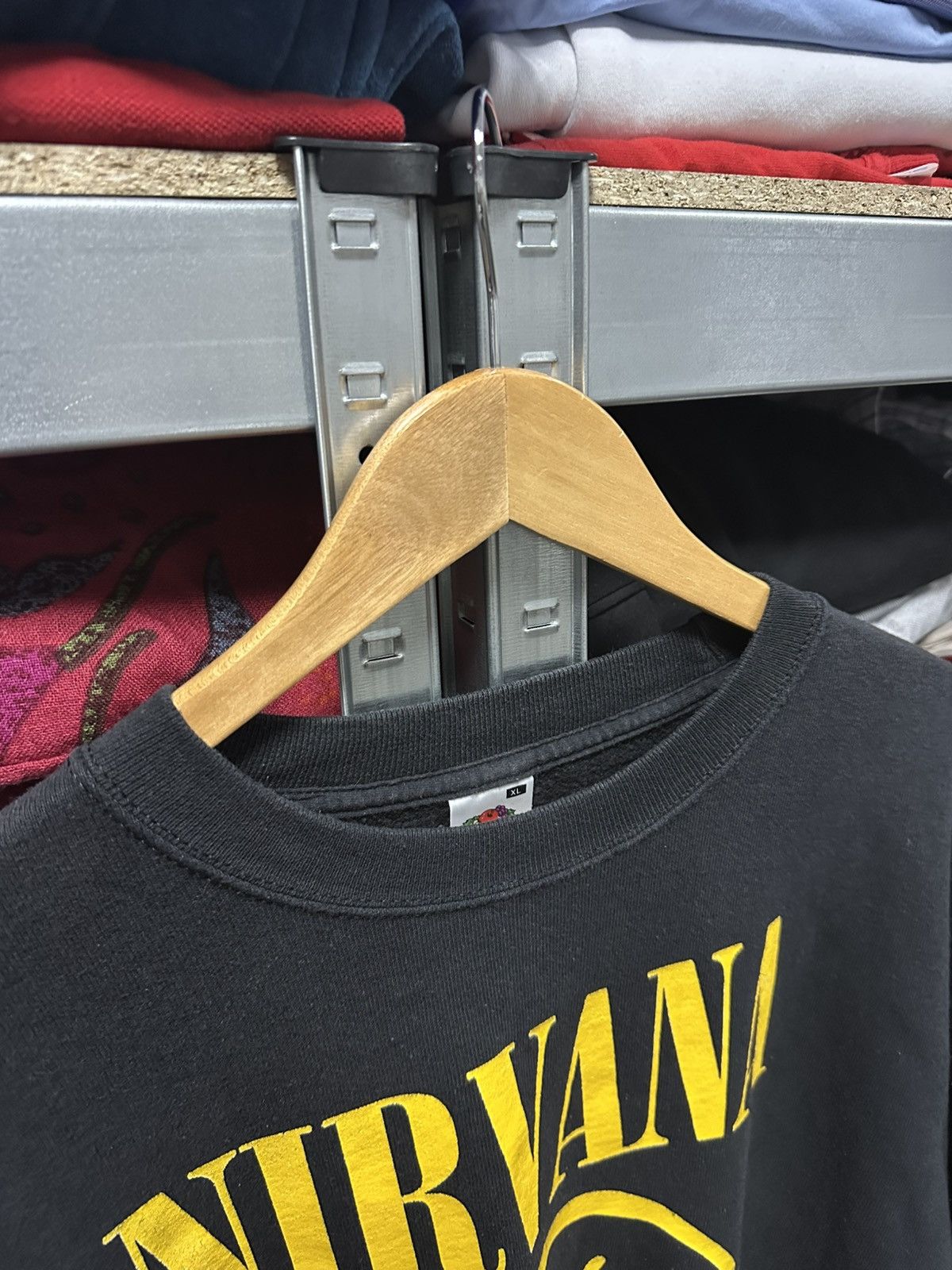 Nirvana Vintage Nirvana Sweatshirt Band Big Logo Pullover Boxy Fit Size US XL / EU 56 / 4 - 8 Thumbnail