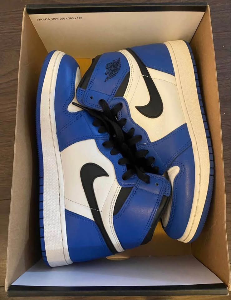Jordan Brand Air Jordan 1 GS “Game Royal” Size 6Y Size US 6 / EU 39 - 1 Thumbnail