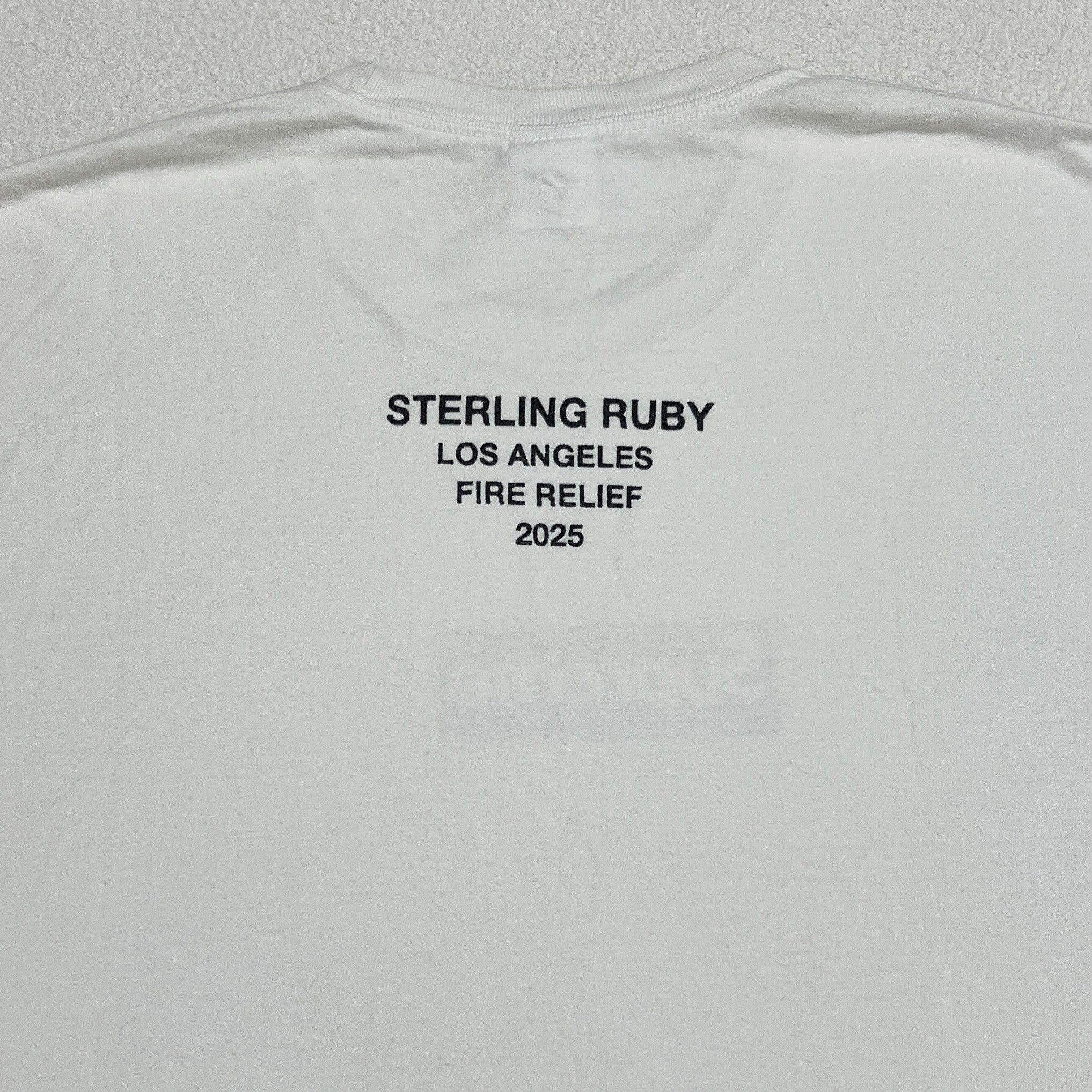 Supreme Supreme SS25 Los Angeles Fire Relief Box Logo Tee White Size US XXL / EU 58 / 5 - 3 Thumbnail