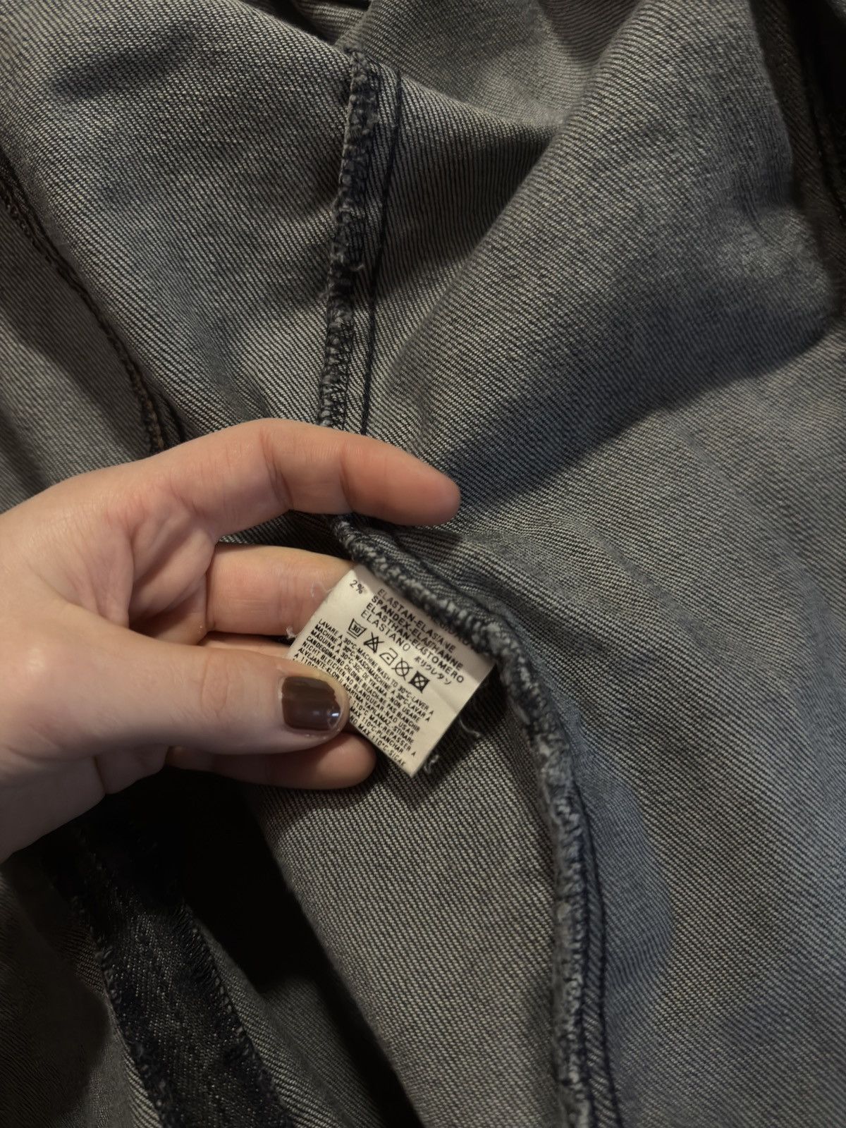 Diesel × Vintage grey vintage diesel blazer washed style jacket Size M / US 6-8 / IT 42-44 - 11 Thumbnail