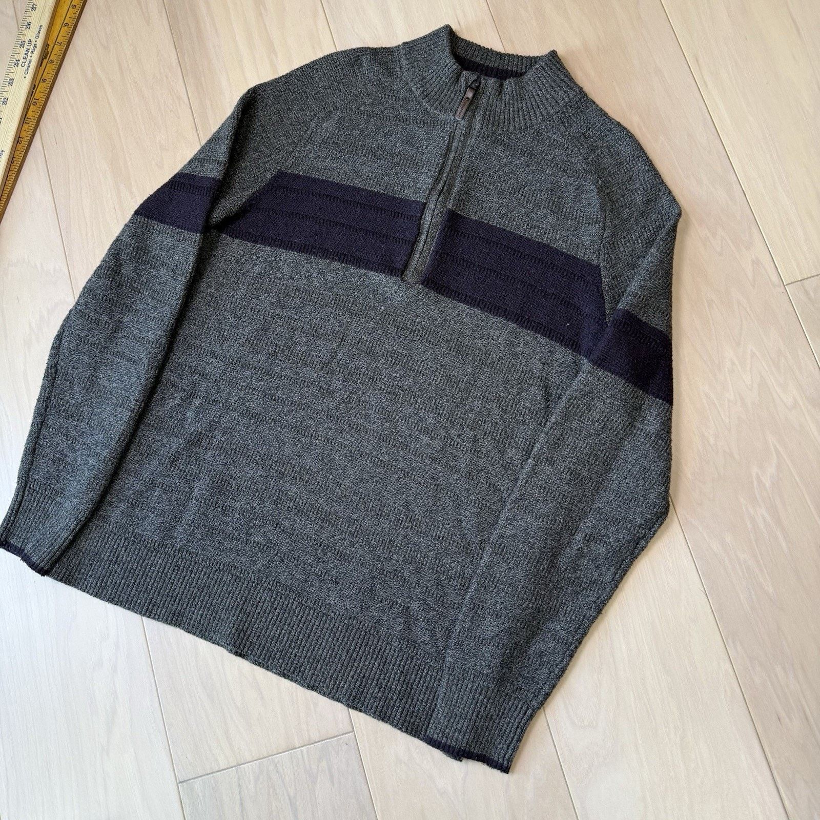 Smartwool Smartwool Ripple Ridge Stripe Half Zip Sweater Medium Brown Size US M / EU 48-50 / 2 - 3 Thumbnail