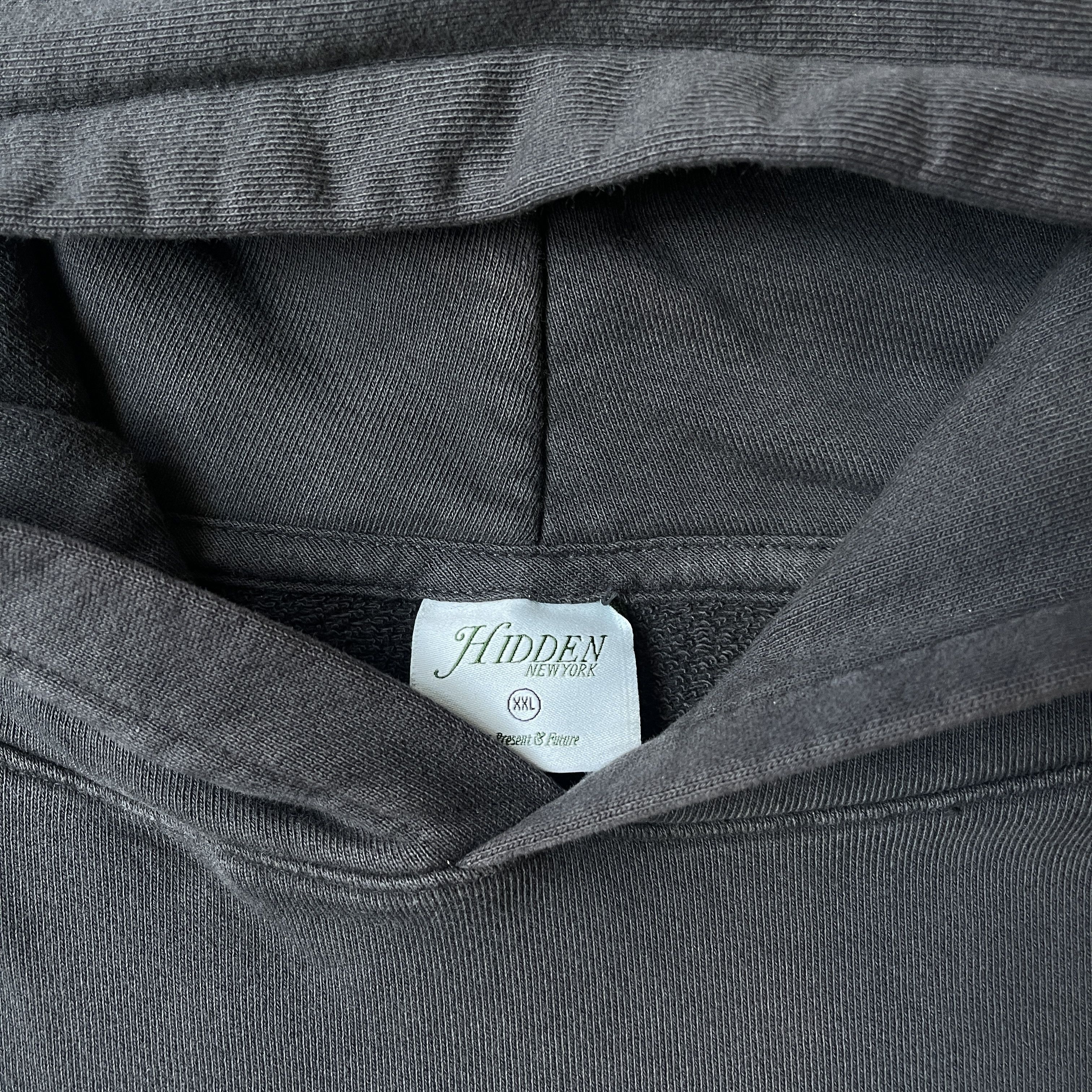 HIDDEN HIDDEN Japanese Logo Hoodie Size US XXL / EU 58 / 5 - 4 Thumbnail