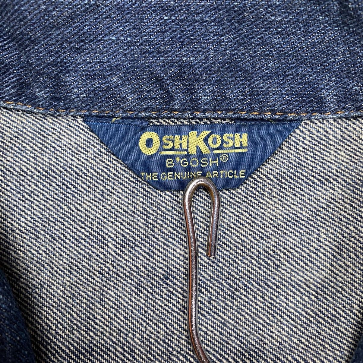 Oshkosh Vintage Oshkosh B’Gosh Denim Work Jacket Size US XL / EU 56 / 4 - 11 Thumbnail
