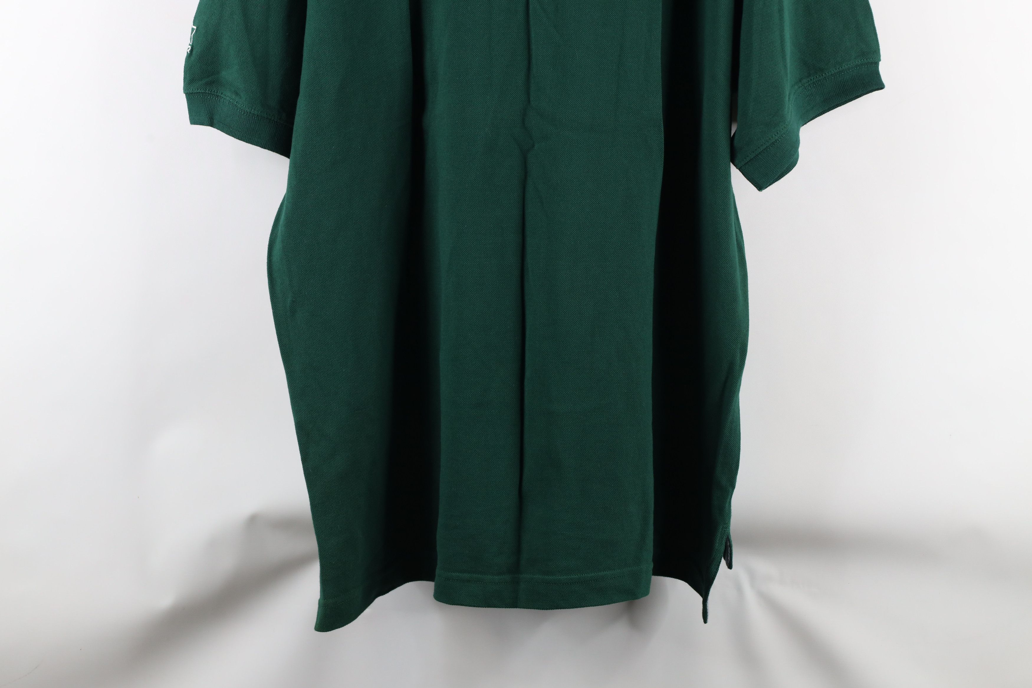 Starter × Vintage Vintage 90s Starter Out Blank Heavyweight Polo Shirt Green Size US XXL / EU 58 / 5 - 10 Thumbnail