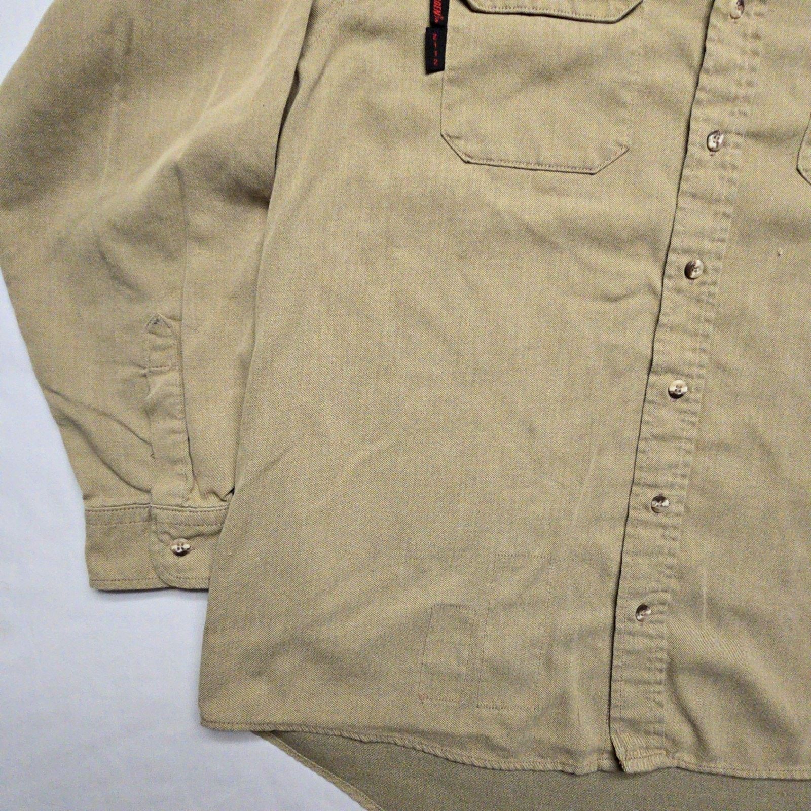 Other Tru-Spec Mens Shirt Khaki Long Sleeve Beige FR Workwear XL Size US XL / EU 56 / 4 - 5 Thumbnail