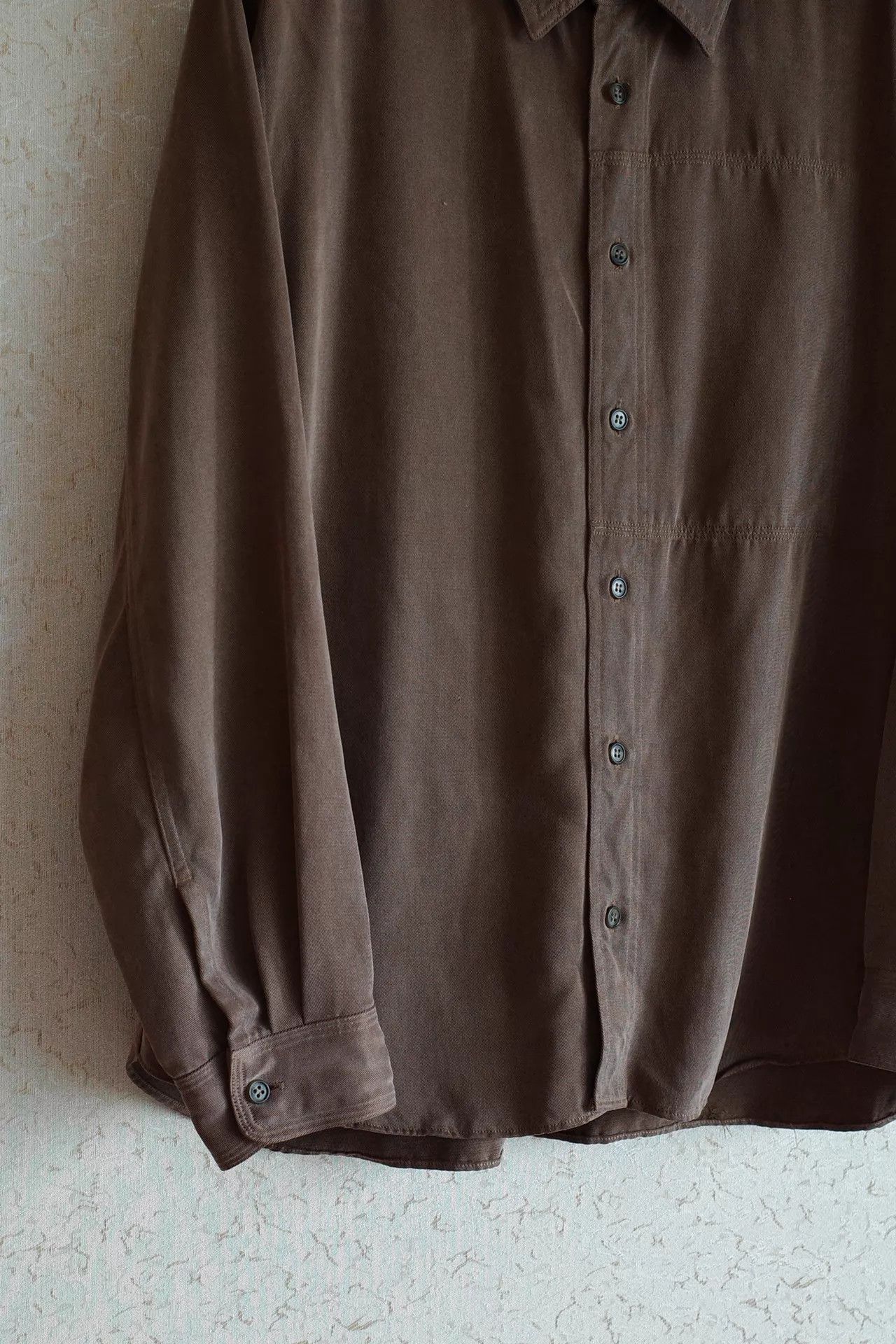 Issey Miyake Issey Miyake Hai 90s Tencel Wide Shirt Size M 9/10 Size US M / EU 48-50 / 2 - 5 Thumbnail