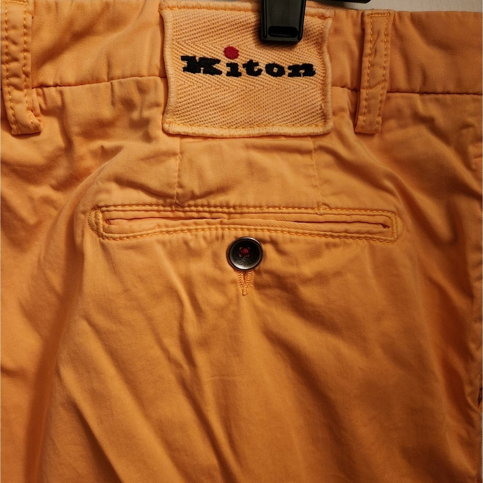 Kiton Kiton Orange Chinos Lightweight Cotton Casual 42 Size US 26 / EU 42 - 3 Thumbnail