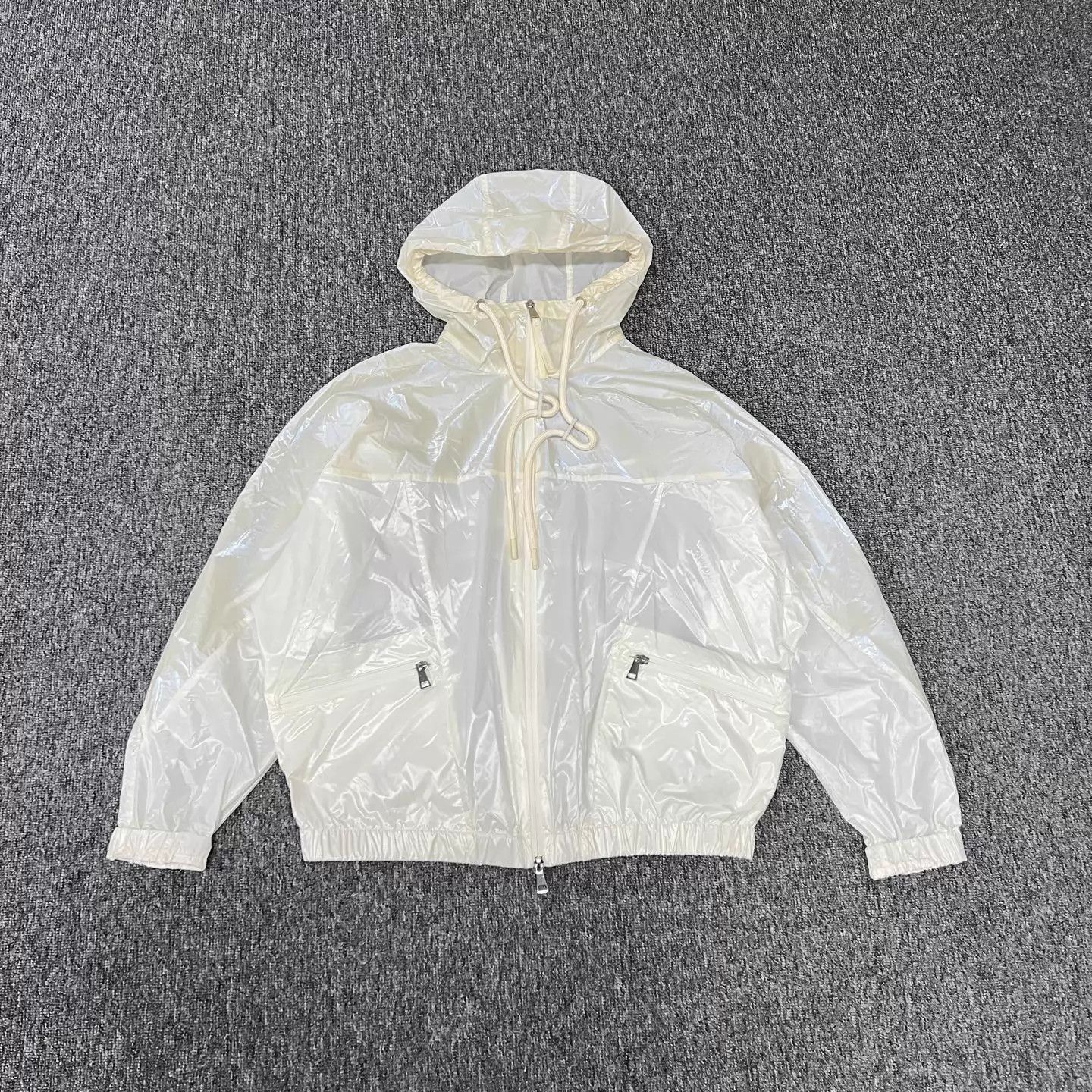 Moncler Moncler Oversized Iridescent Shell Jacket Size 1 99New Size S / US 4 / IT 40 - 2 Thumbnail