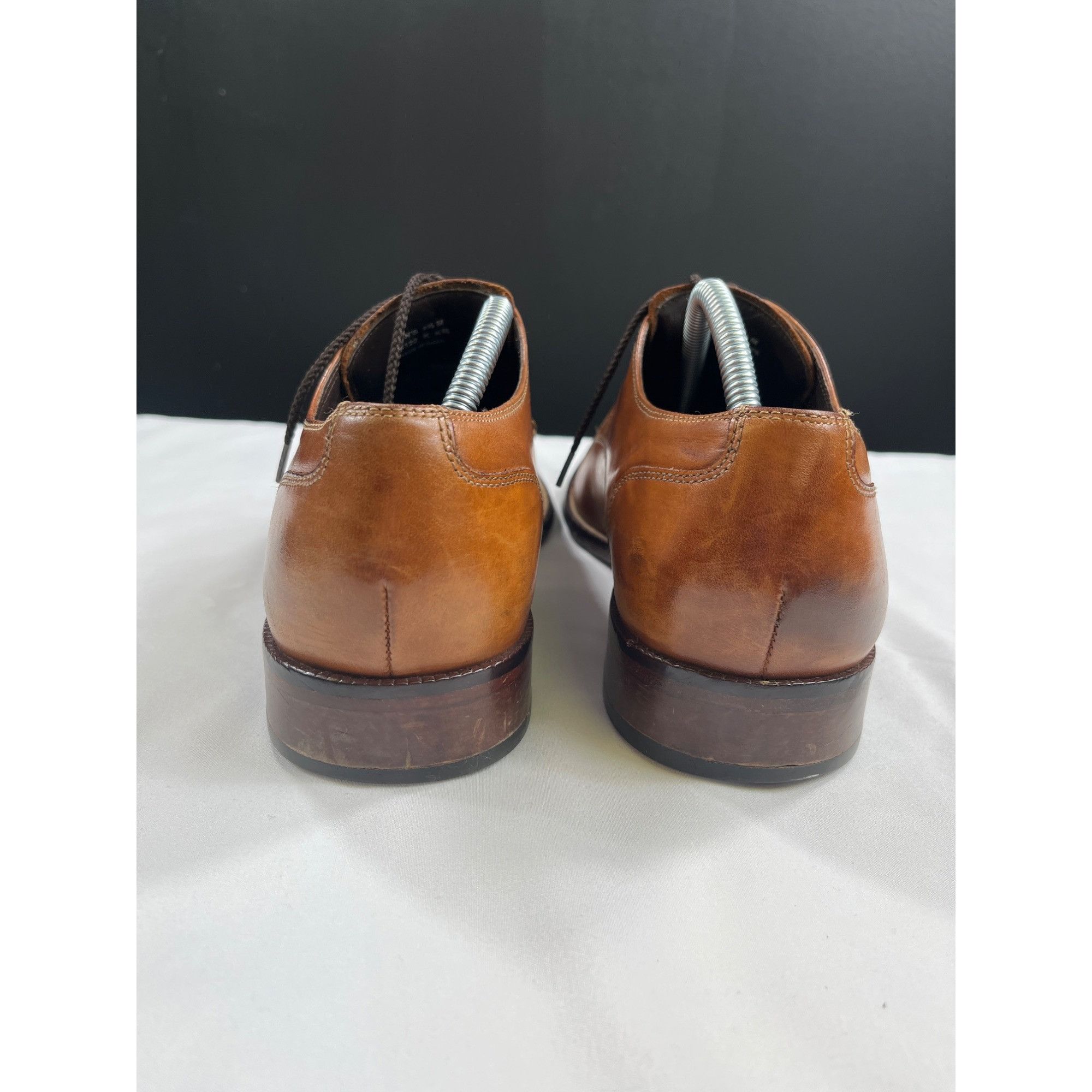 Cole Haan Cole Haan SKU 7679 Mens Brown Leather Dress Shoes Size 9.5 Size US 9.5 / EU 42-43 - 5 Thumbnail