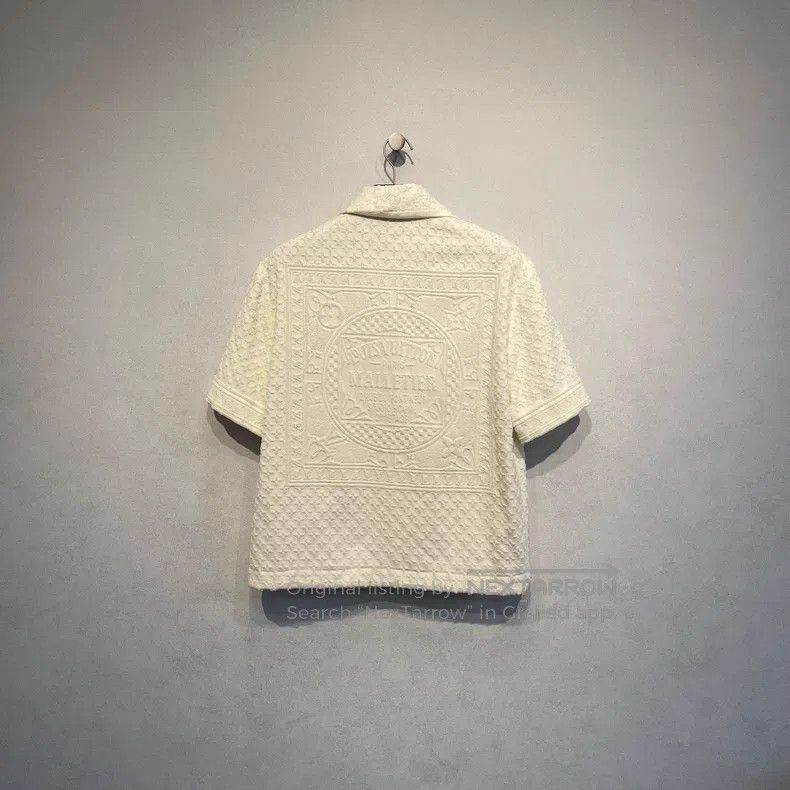 Louis Vuitton Louis Vuitton FW25 embossed logo full-print towel short sl Size US S / EU 44-46 / 1 - 2 Thumbnail