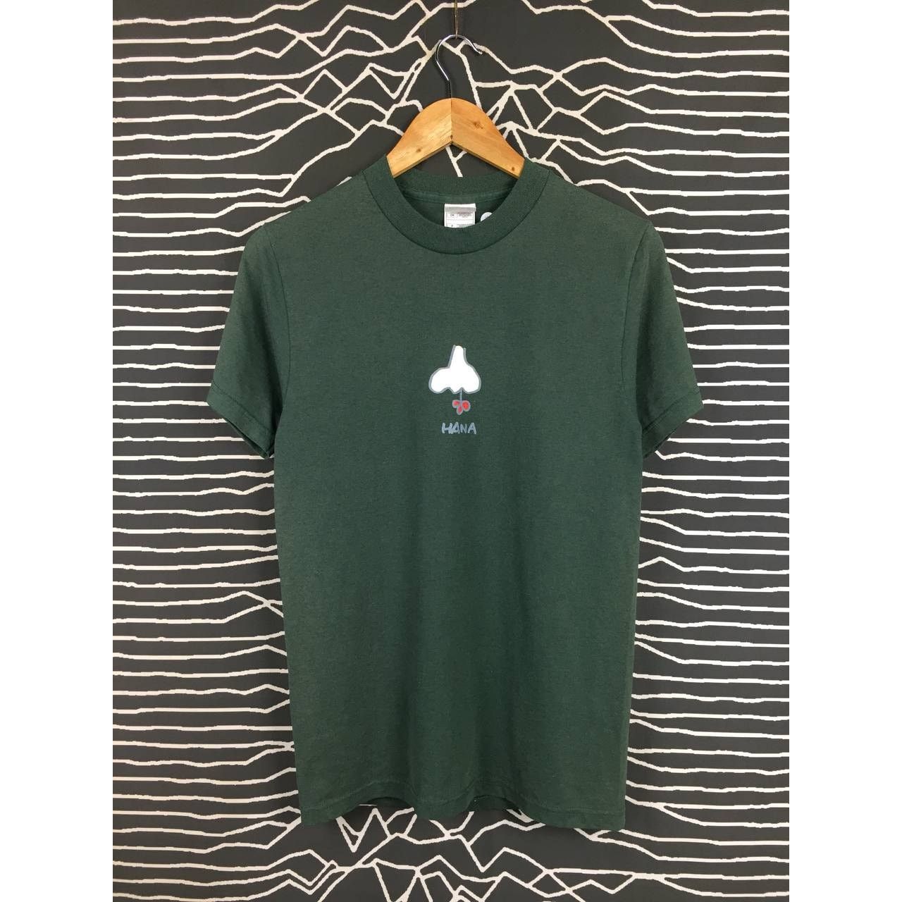 Fruit Of The Loom × Vintage Vtg 00s Hana Nose & Cherry Humorous Graphic Art Tee Size US S / EU 44-46 / 1 - 1 Thumbnail