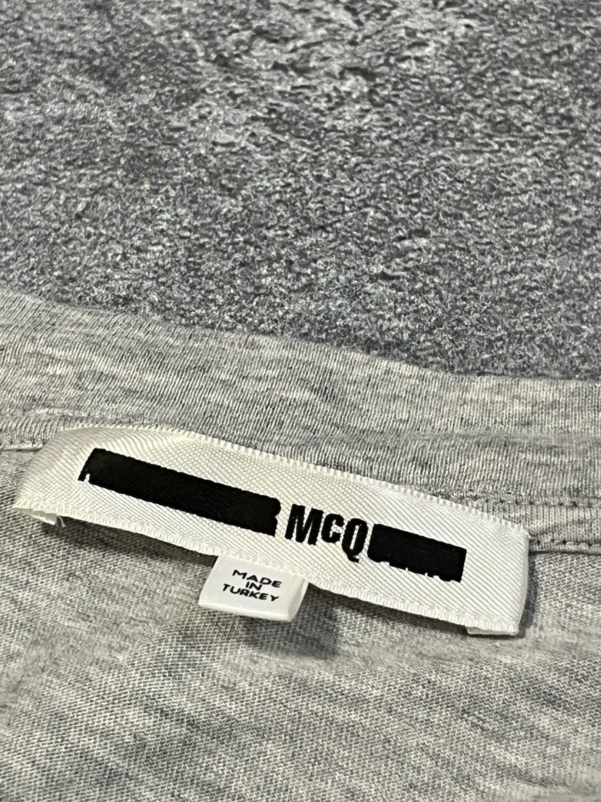 MCQ Alexander Mcqeen MCQ Gray T-Shirt Size US XL / EU 56 / 4 - 4 Thumbnail