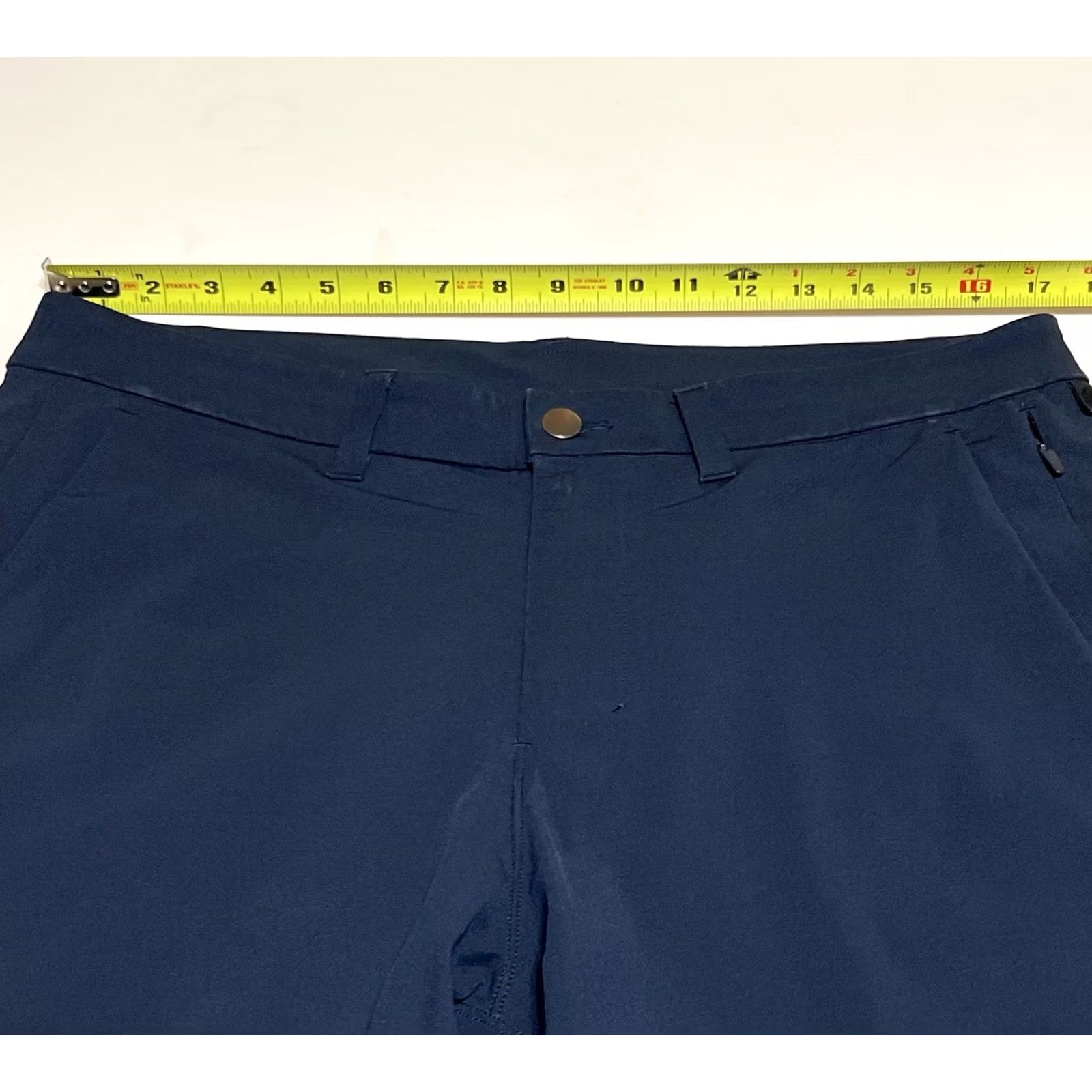 Lululemon Lululemon Commission Pant Slim Mens 34x31 Blue Chino Pants, Regular, Flat Front, Stretch, Logo, City, Preppy, Casual, Travel, Business Size US 34 / EU 50 - 3 Thumbnail
