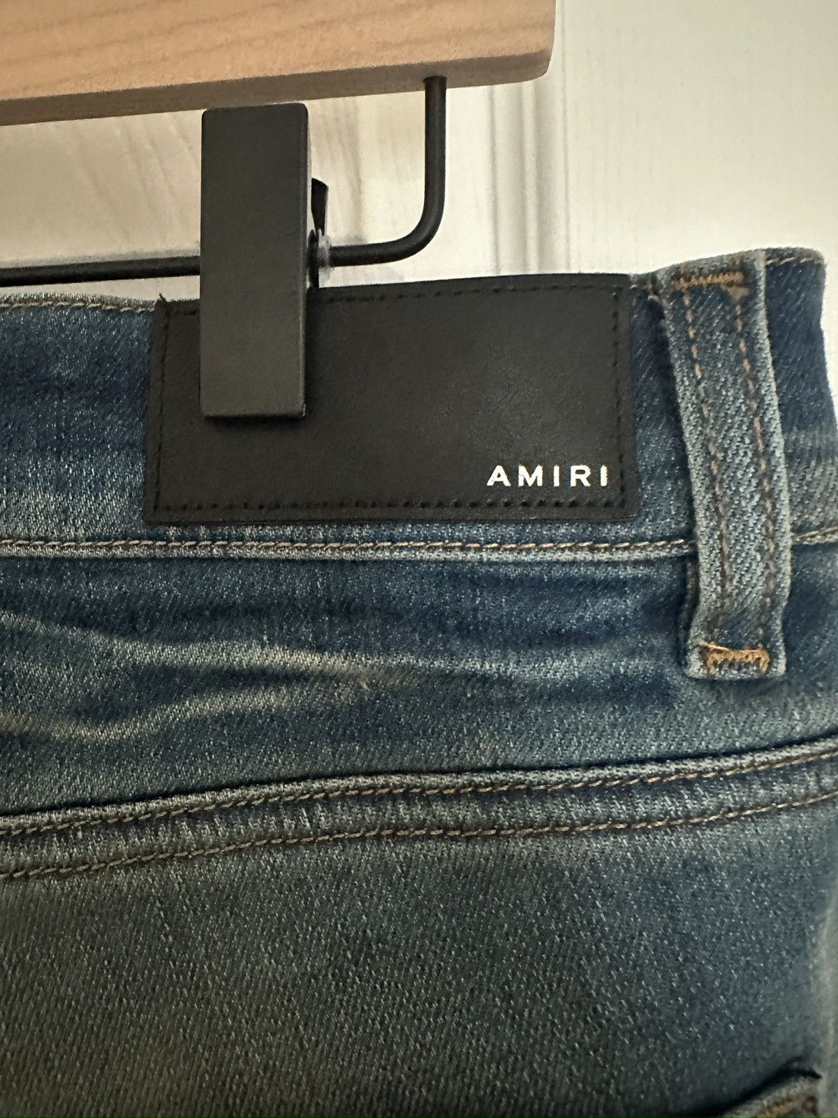 Amiri Amiri Honeycomb Indigo Size US 33 - 3 Thumbnail