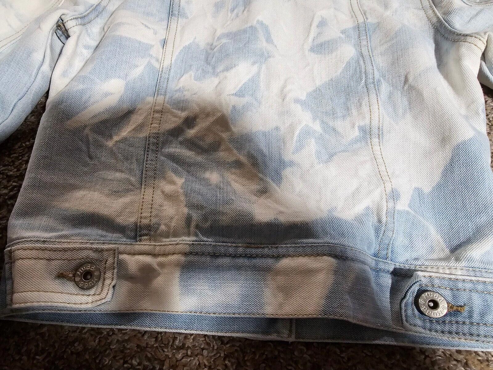 Steve Madden Mudd Womens Tie Dye Jean Jacket M Short Crop Size M / US 6-8 / IT 42-44 - 9 Thumbnail
