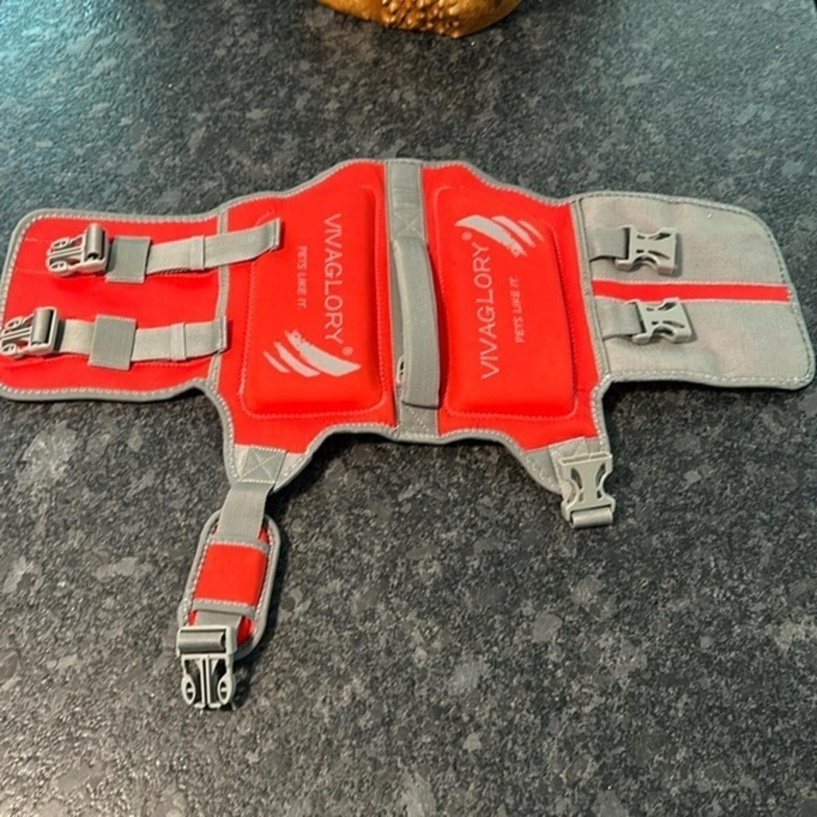 Other VIVA GLORY LIFE JACKET Small DOG MEDIUM RED NEOPRENE Size ONE SIZE - 3 Thumbnail