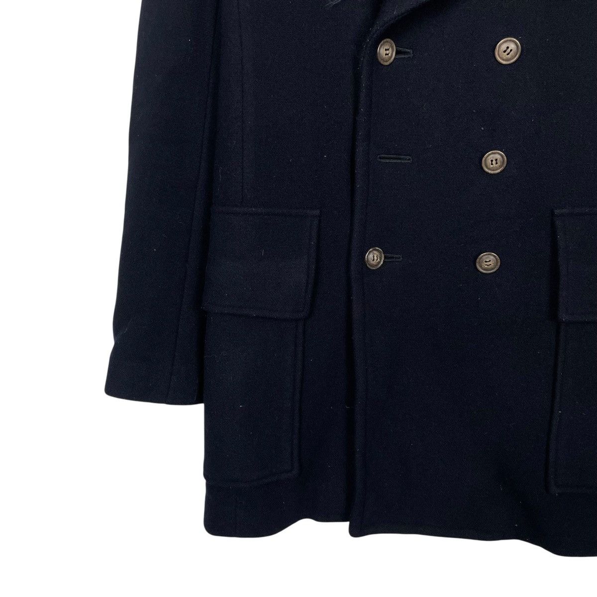 Zucca Zucca Double Breasted Wool Coat Size US M / EU 48-50 / 2 - 3 Thumbnail
