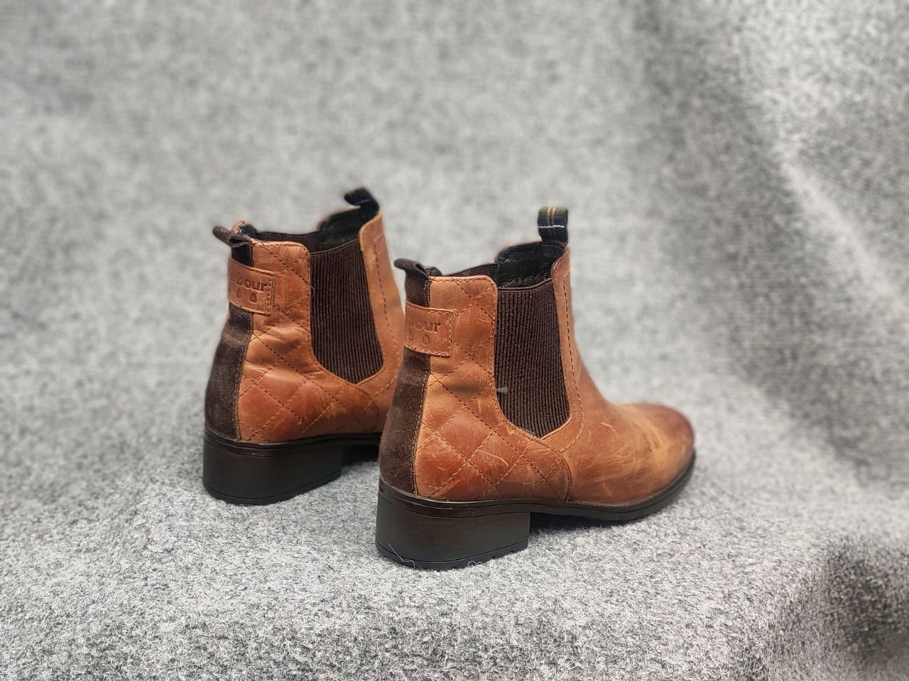 Barbour Barbour Rimini Waterproof Chestnut Chelsea Leather Boots Size US 5 / IT 35 - 11 Thumbnail