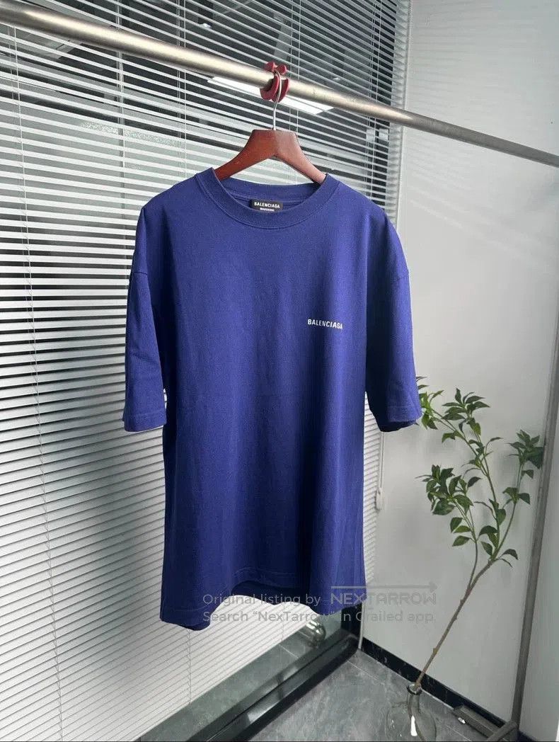 Balenciaga Front Back Logo T-shirt.