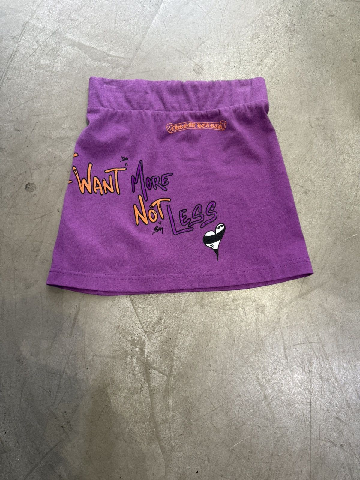 Chrome Hearts Chrome Hearts Matty Boy I Want More Not less Skirt Size XS Size 25" / US 0 / IT 36 - 1 Thumbnail