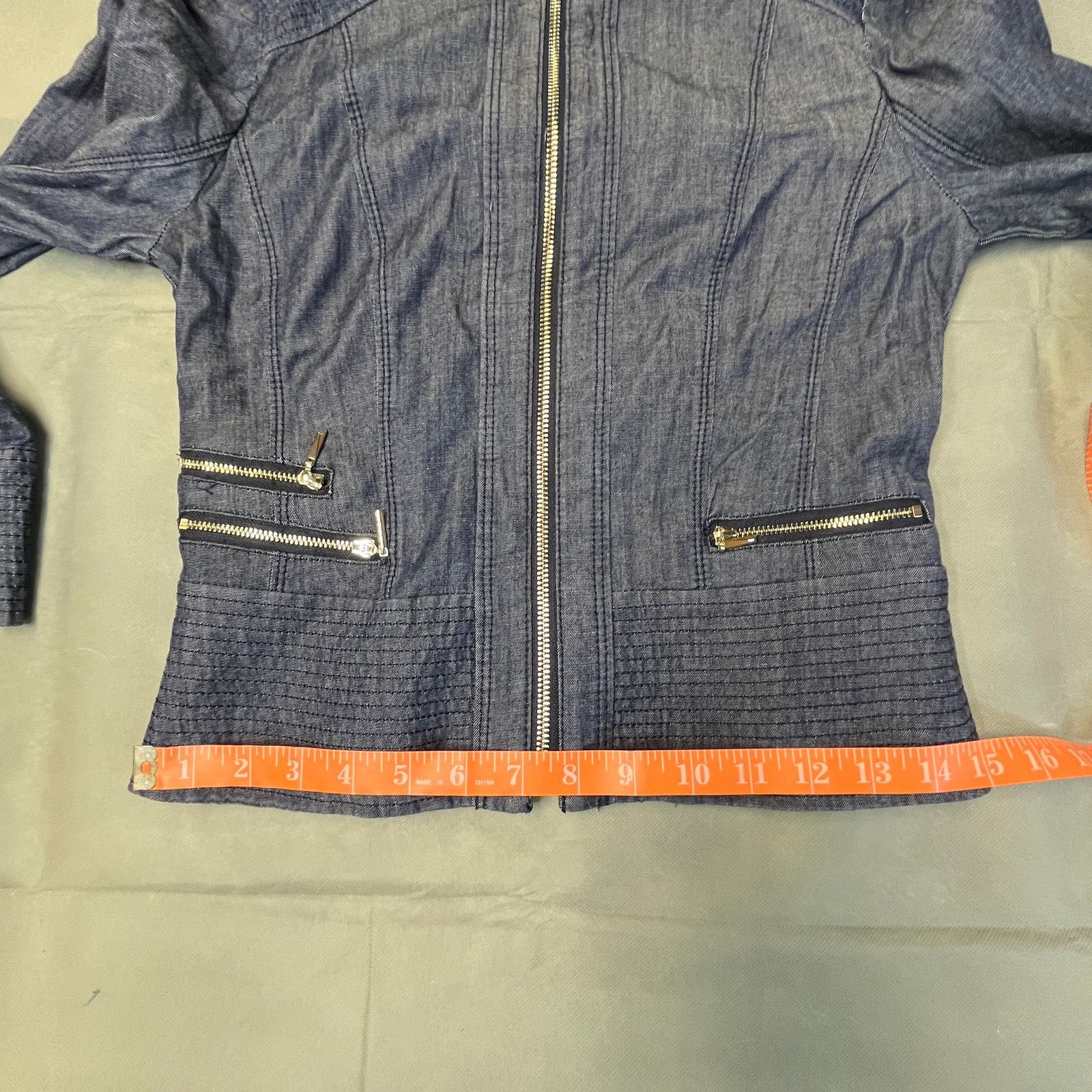 White House Black Market White House Black Market Denim Jacket Womens Size 00 Blue Size XXS / US 00 / IT 34 - 9 Thumbnail