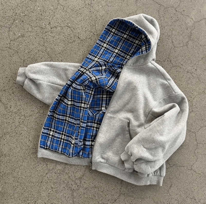 Japanese Brand Street Wear Oversized Zipper Hoodie Size US XL / EU 56 / 4 - 7 Thumbnail