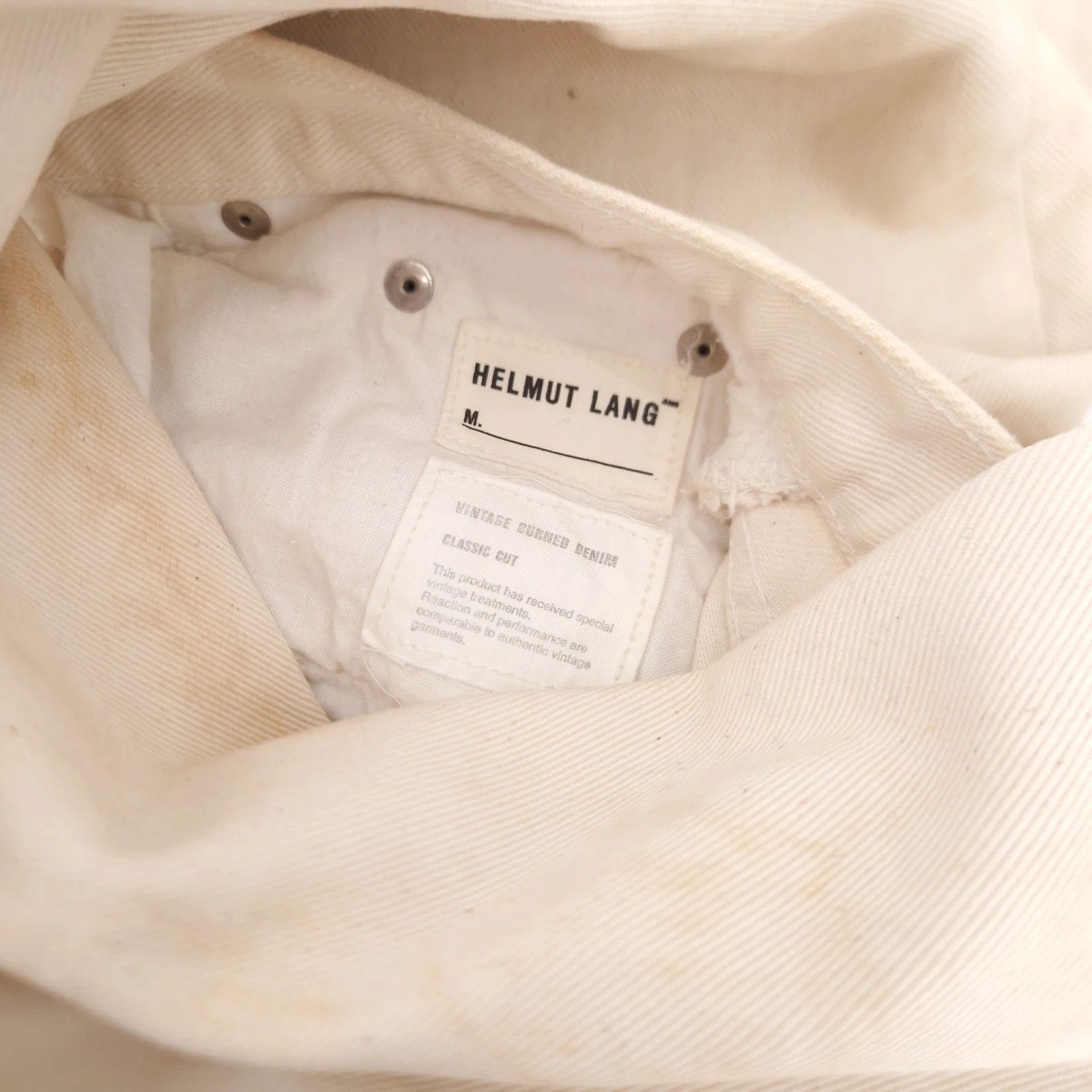 Helmut Lang AW98 Flamethrower Jeans Size US 29 - 2 Thumbnail