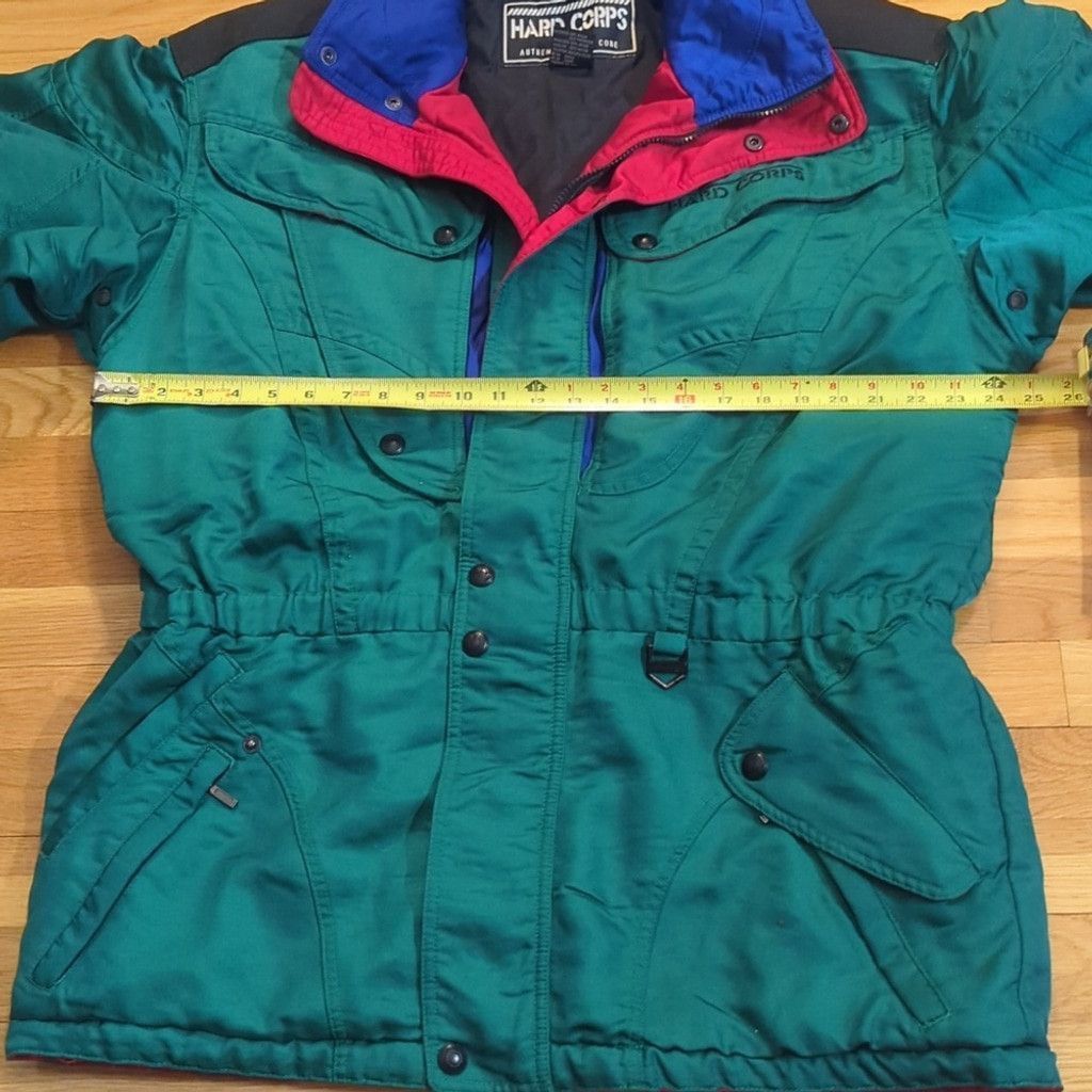 Vintage Vintage Ski Snowboard Technical Jacket 44 XL 90s green parka Size US XL / EU 56 / 4 - 7 Thumbnail