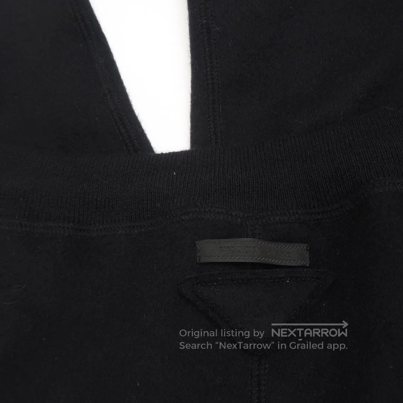 Prada Prada Black Plush Blend Long Pants Size 38 . Size 37" - 3 Thumbnail