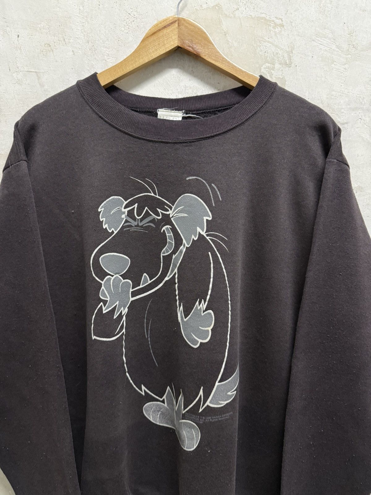 Cartoon Network Vintage Wacky Races Hanna Barbera Mirror Print Sweatshirt Size US M / EU 48-50 / 2 - 2 Thumbnail